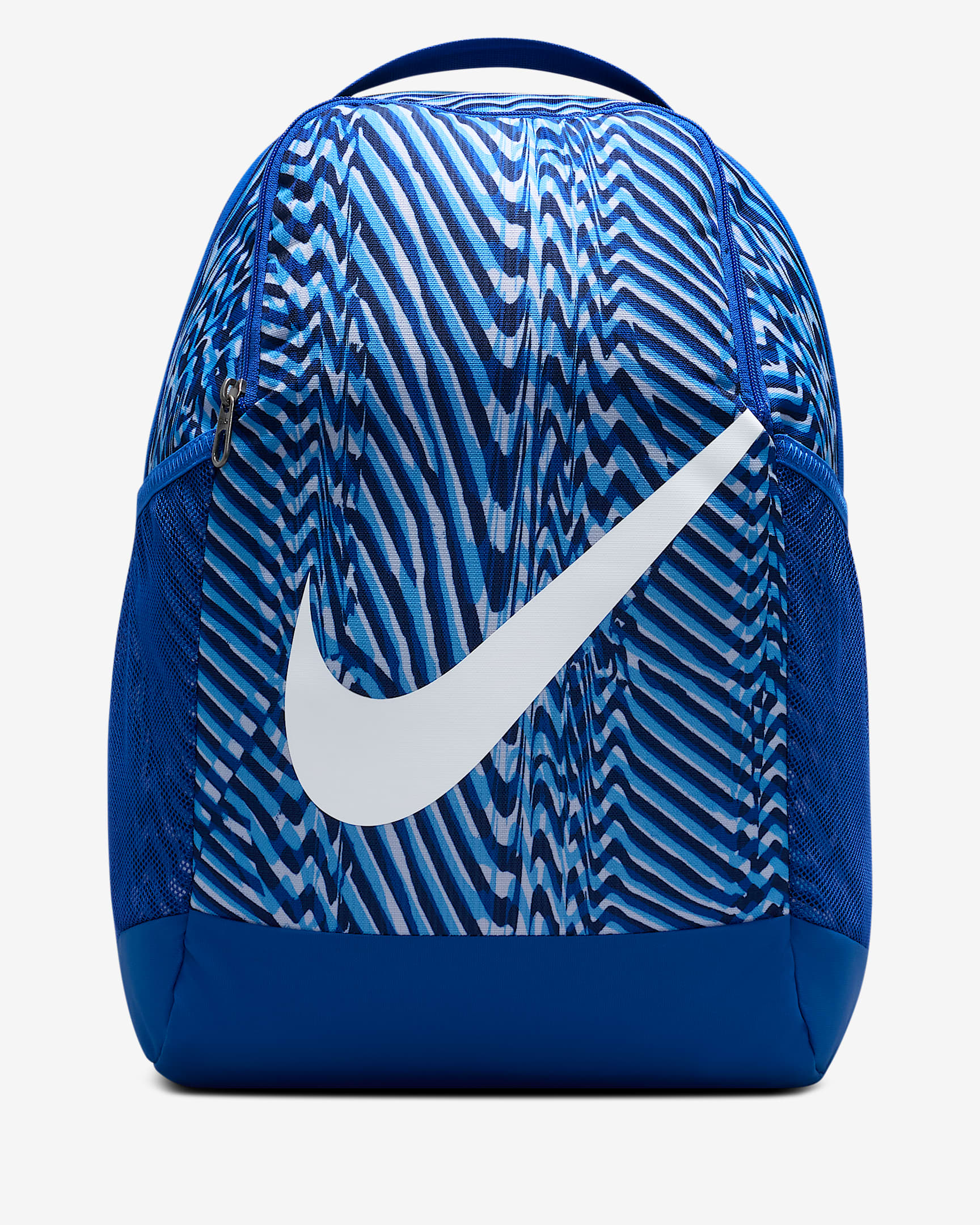 Nike Brasilia 儿童双肩包 - 游戏宝蓝/深藏青/白色