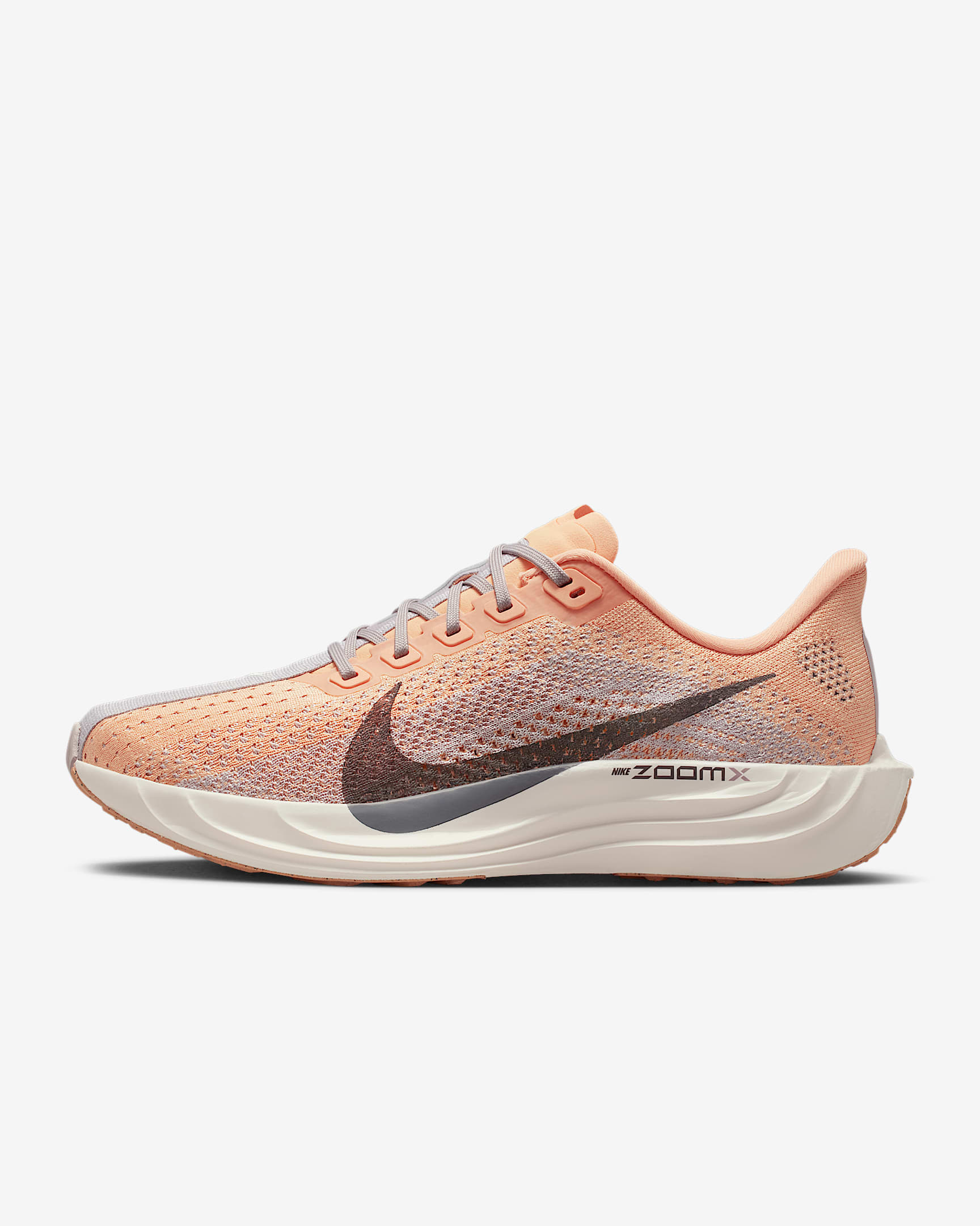Nike Pegasus Plus 耐克超级飞马女子公路跑步鞋 - 粉桔/灰紫/帆白/洞穴石色