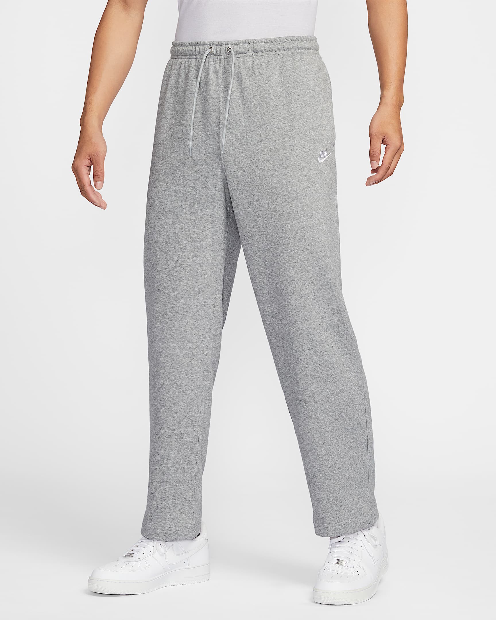 Nike Club 男子法式毛圈长裤 - 调色暗灰/浅烟灰/白色