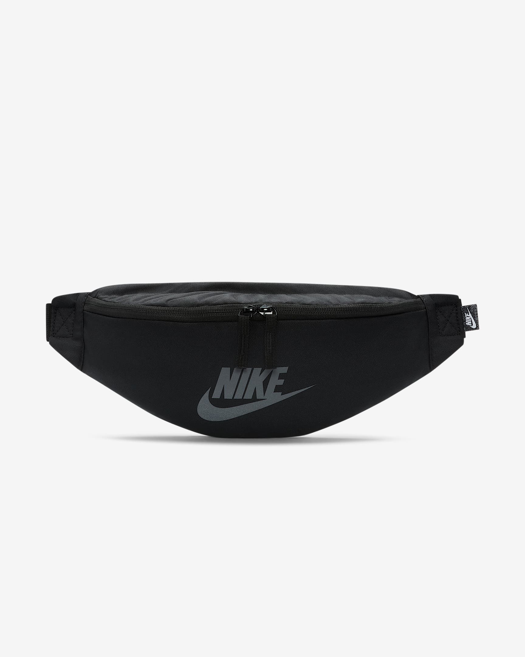 Nike Heritage 腰包 - 黑/黑