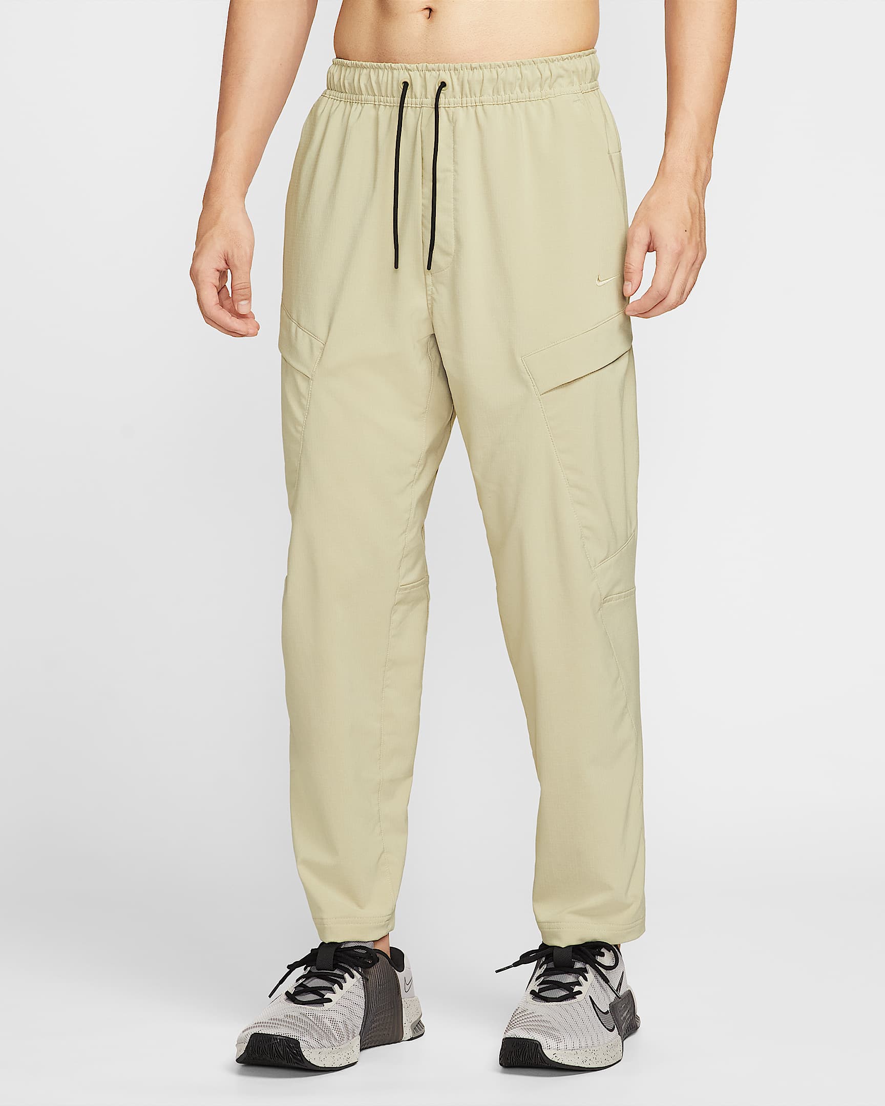 Nike Unlimited Dri-FIT 男子速干百搭工装长裤 - 沙漠卡其/黑/沙漠卡其