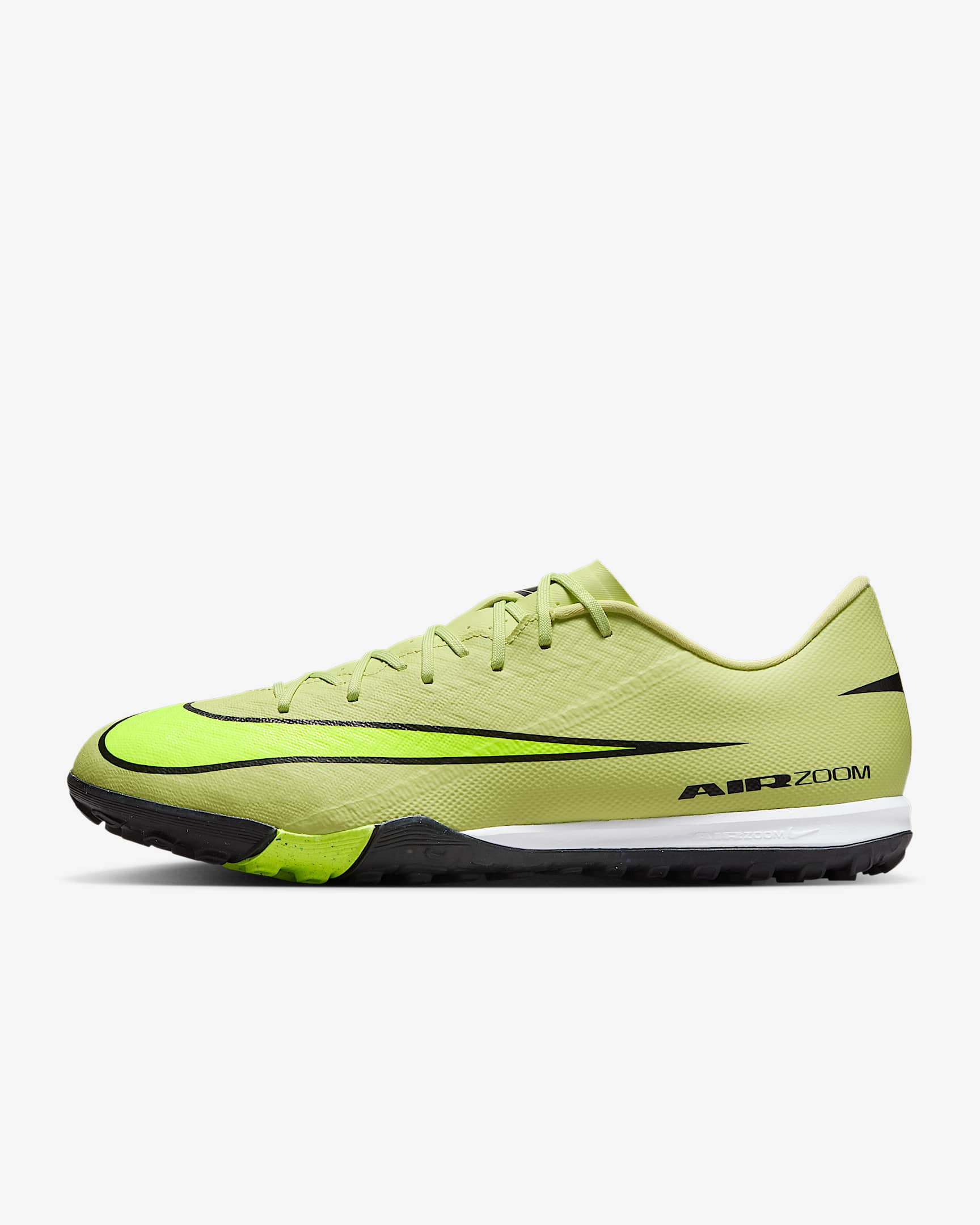 Nike Mercurial Vapor 16 Academy 耐克刺客系列 TF 人造场地低帮足球鞋 - 亮石灰色/橙红/荧光黄