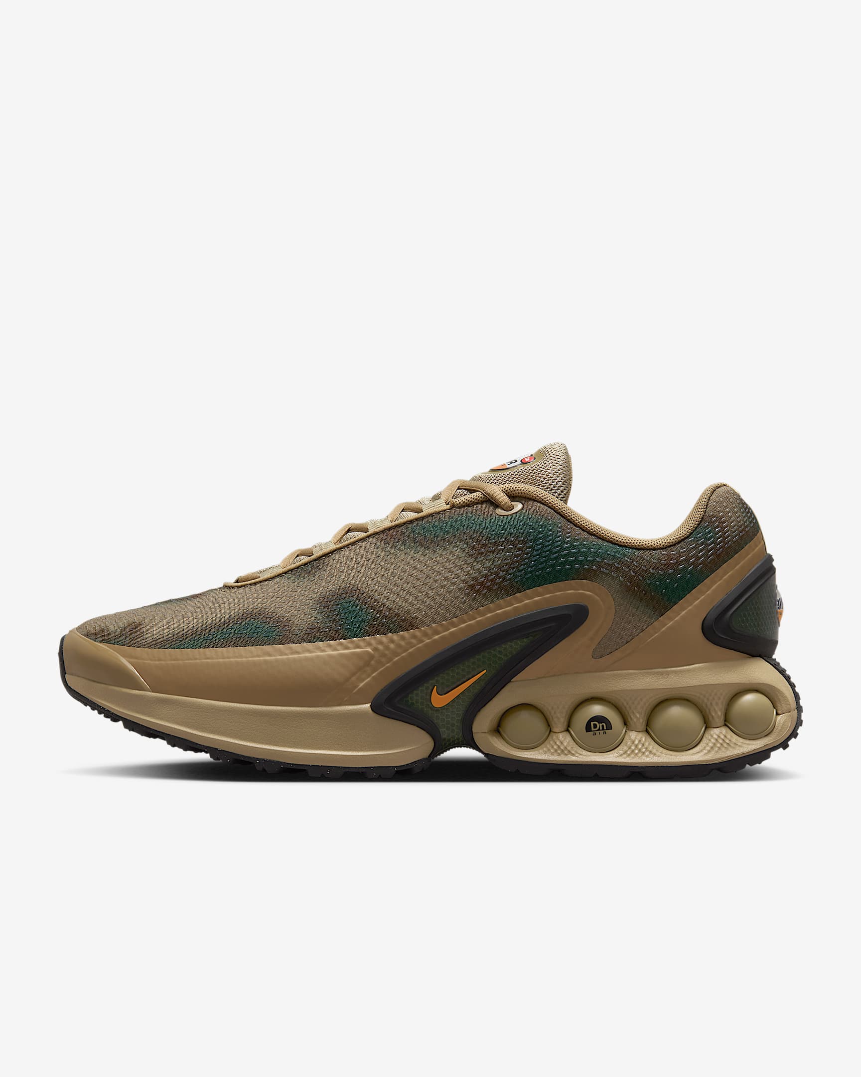 Nike Air Max Dn 男子运动鞋 - 橄榄绿/黑/冷杉绿/亮橙色