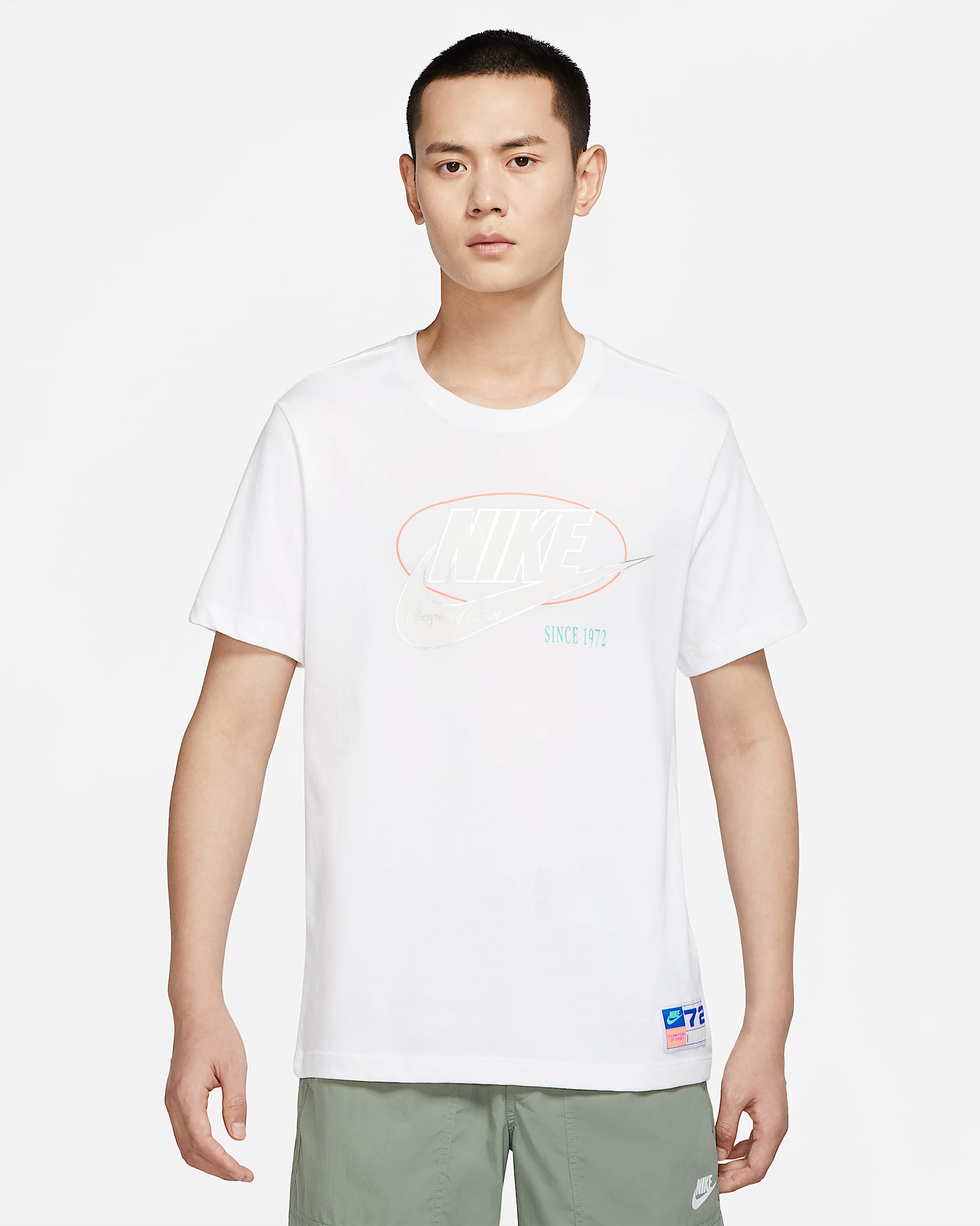 Nike Sportswear 男子T恤 - 白色