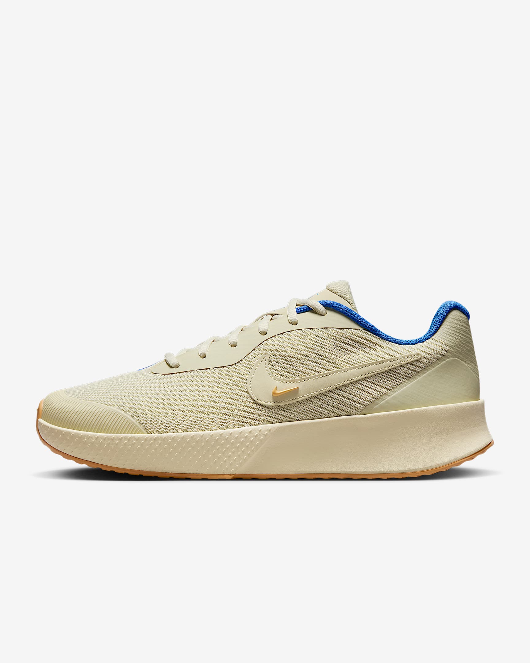 Nike Vapor Lite 3 男子硬地球场网球鞋 - 浅卡其/星星蓝/月亮铜