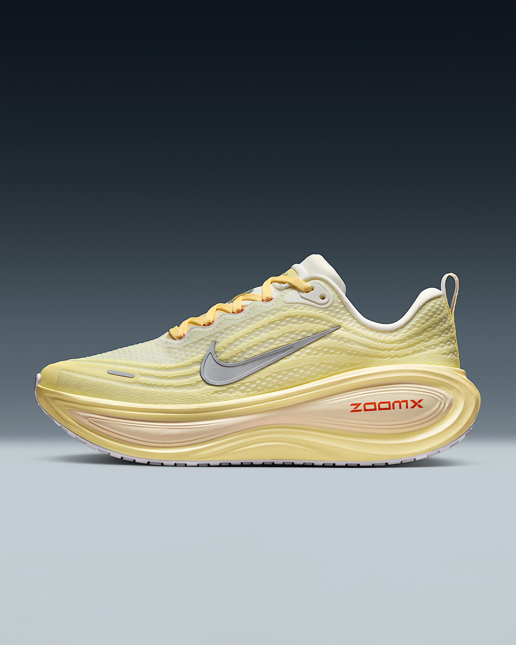 Nike Vomero Plus 耐克超级迈柔女子公路跑步鞋 - 山峰白/石膏色/大学橙/金属银