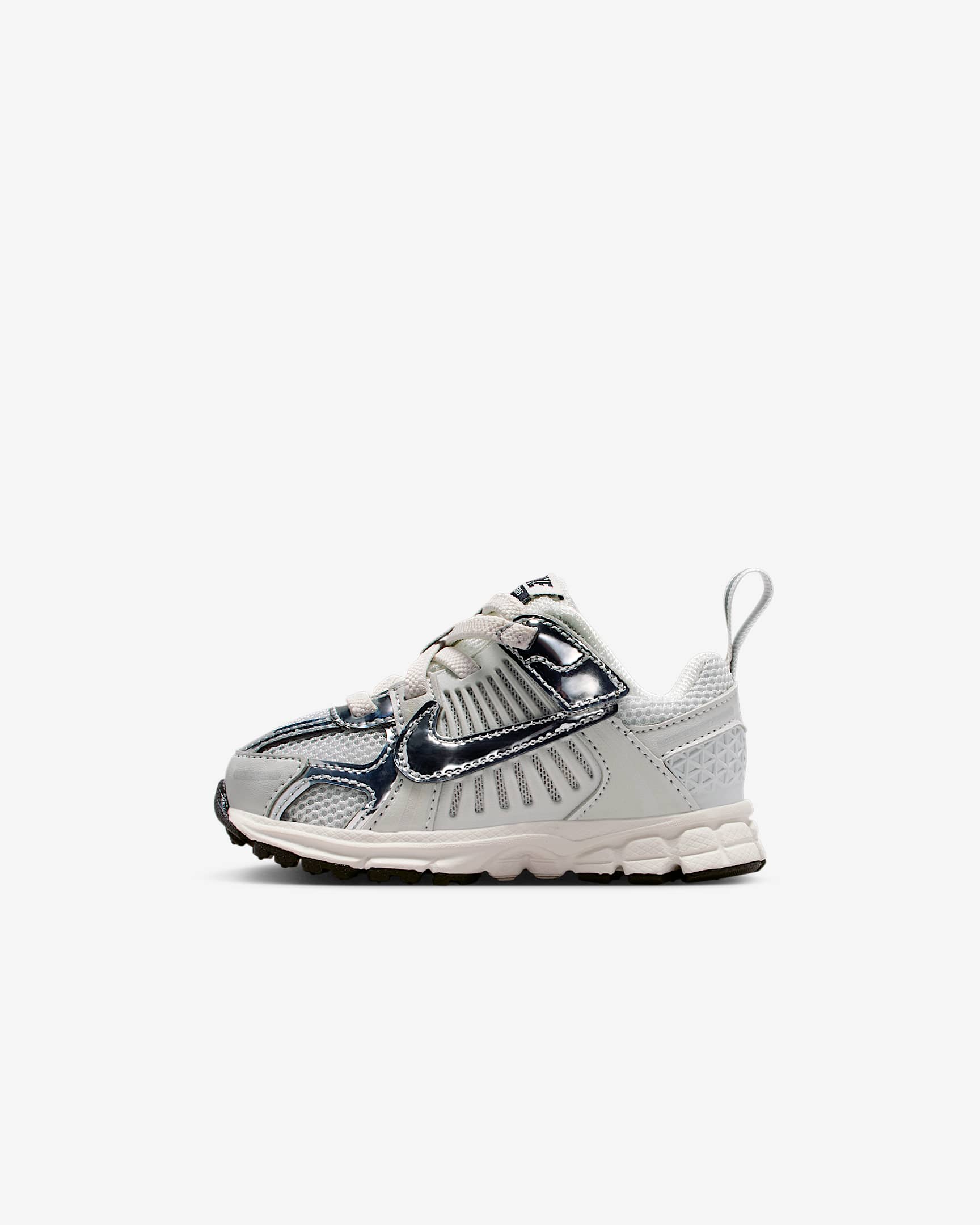 Nike Vomero 5 耐克小迈柔婴童运动鞋 - 尘光子色/铁架黑/帆白/金属铬色