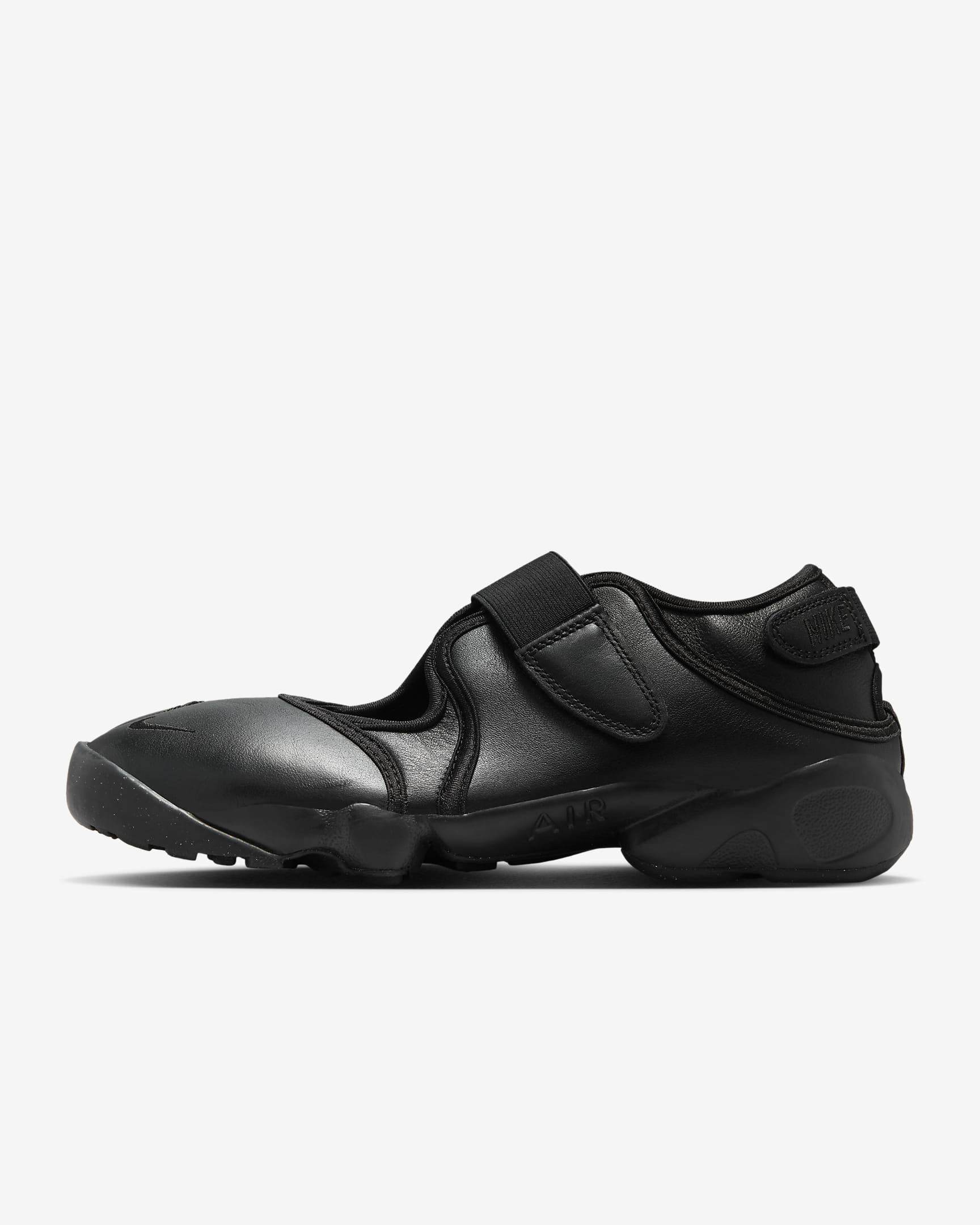 Nike Air Rift 耐克忍者鞋女子分趾运动鞋 - 黑/黑