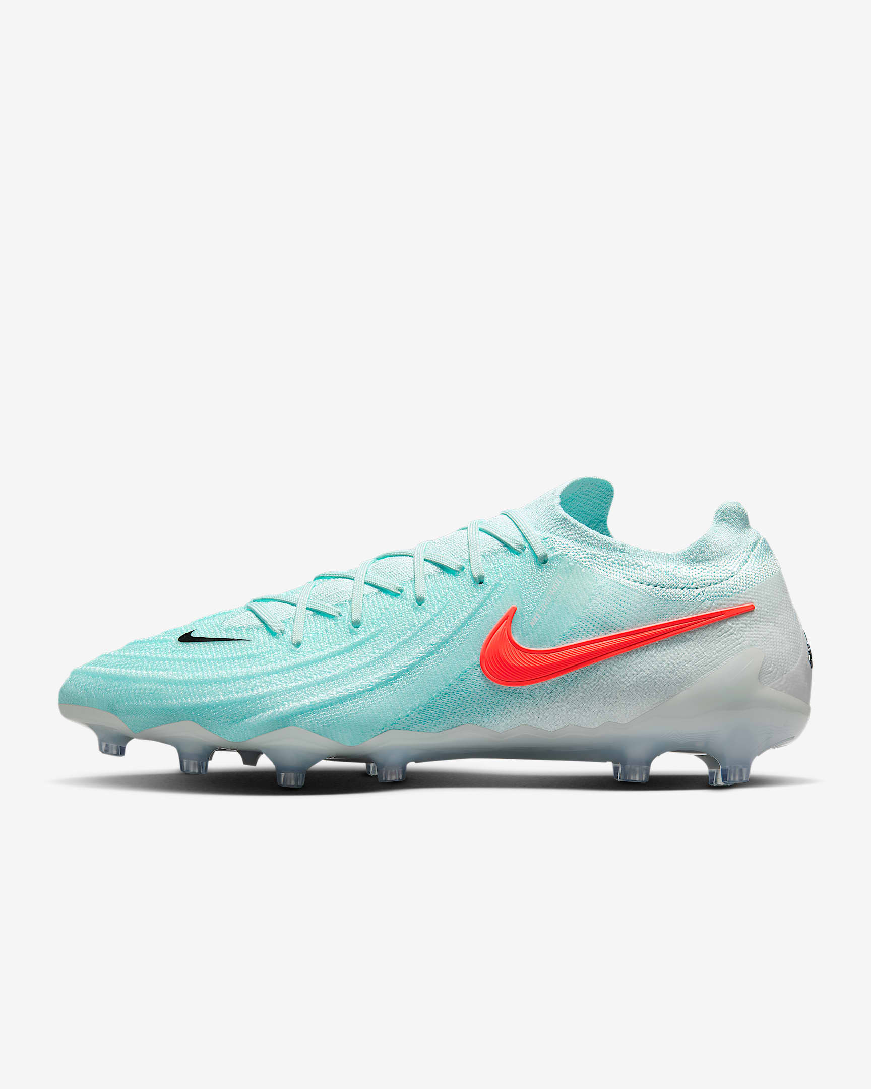 Nike Phantom GX 2 Elite 耐克暗煞系列人造草地低帮足球鞋 - 薄荷绿/灰黑/原子红