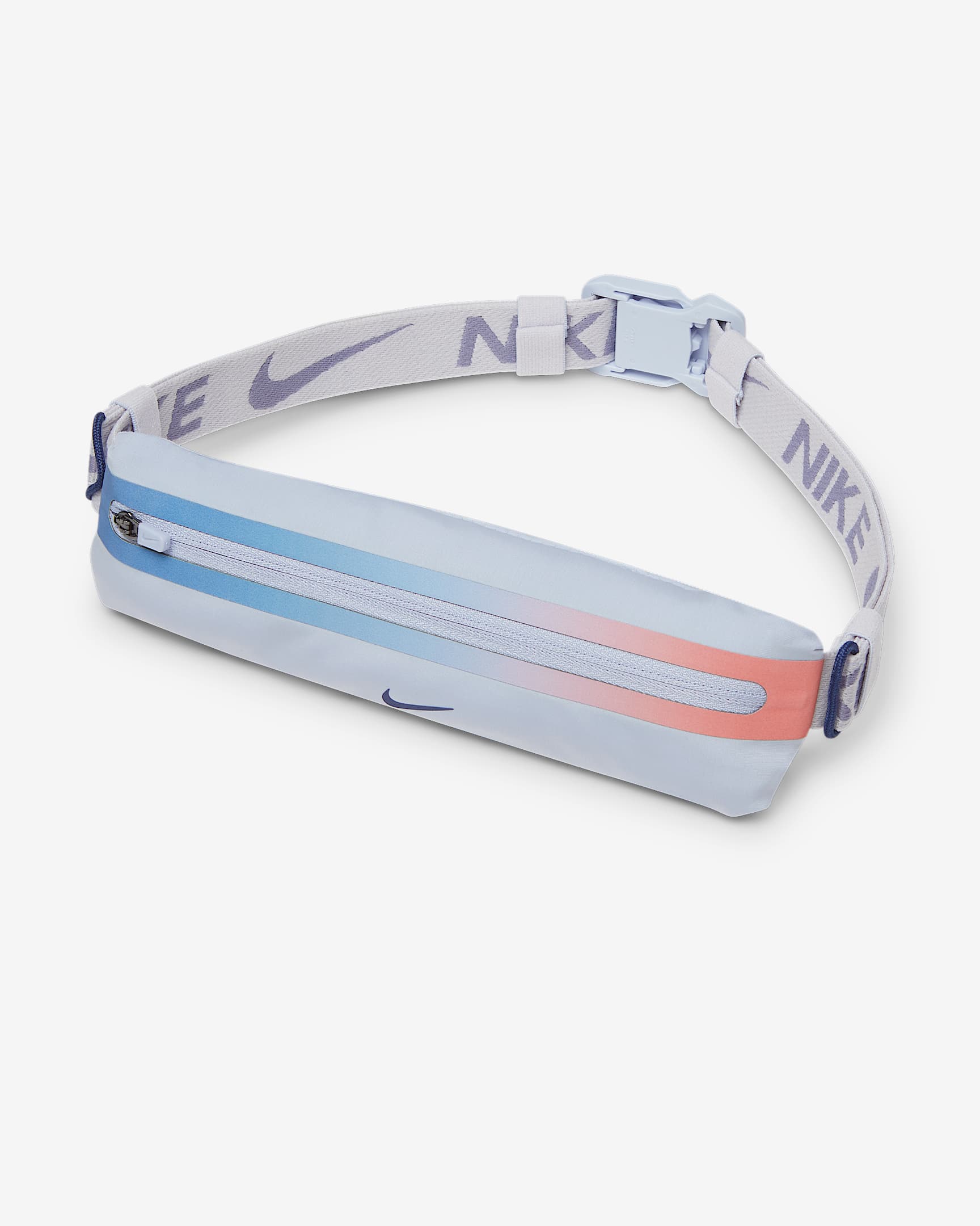 Nike Slim 4.0 速干跑步腰包 - 幻影/彗星蓝/空间蓝