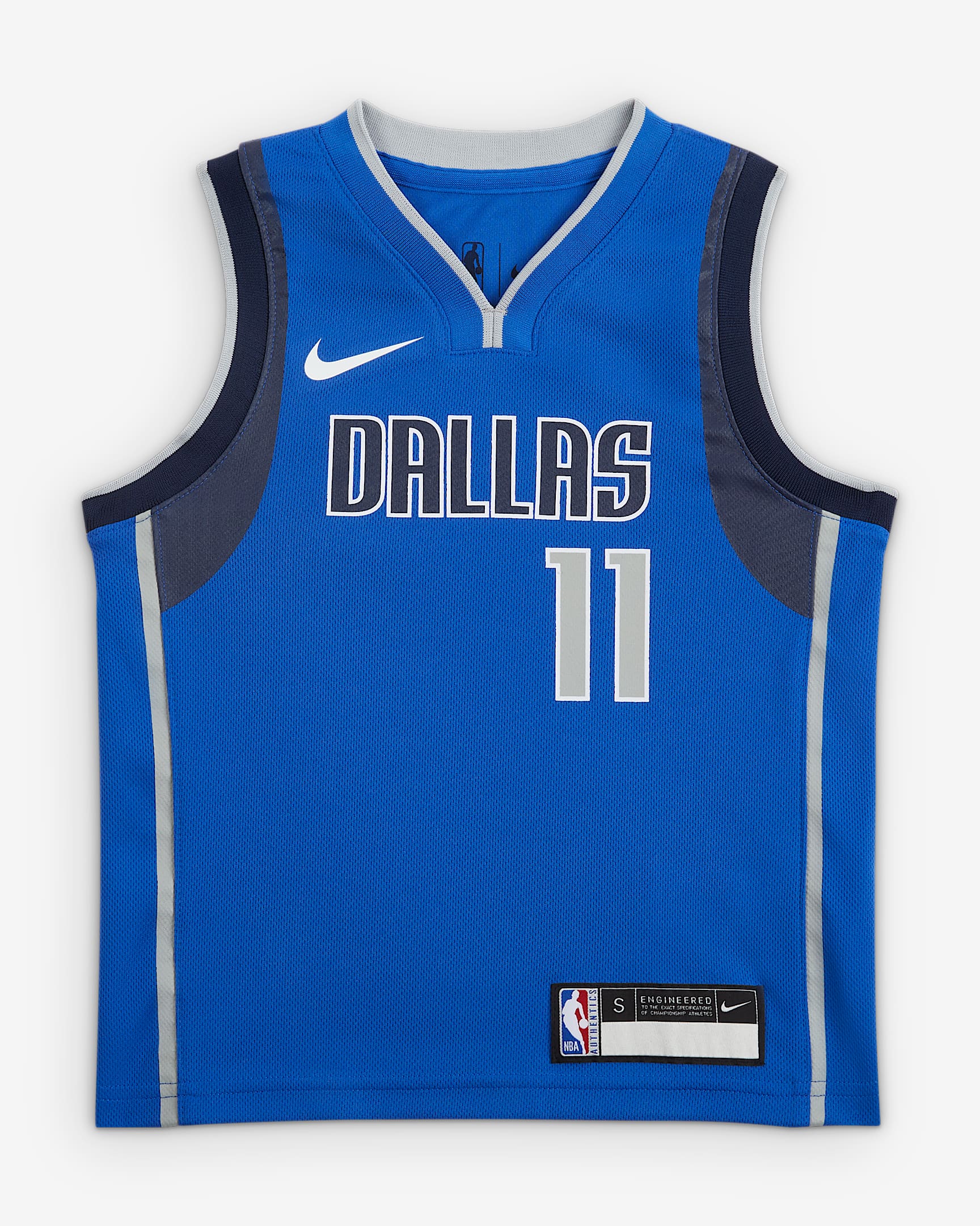 达拉斯独行侠队凯里·欧文 (Kyrie Irving) Icon Edition Nike NBA Jersey 幼童球衣 - 游戏宝蓝