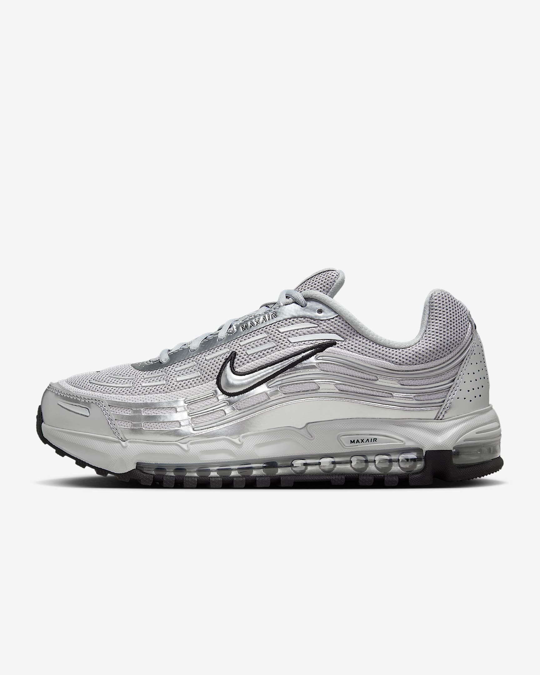 Nike Air Max TL 2.5 男子运动鞋 - 银/金属银/黑/金属银