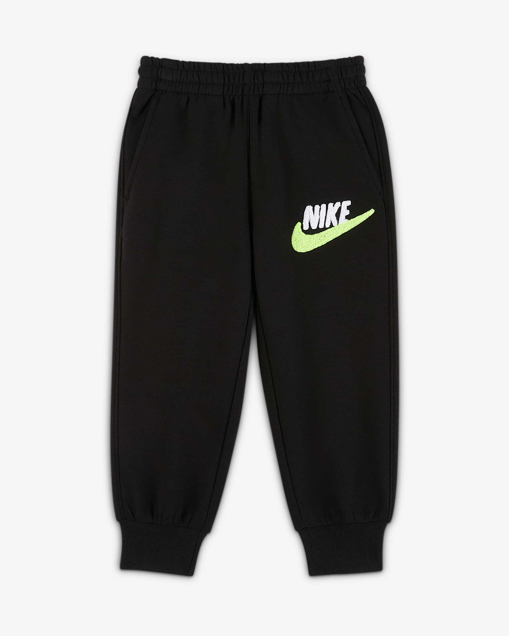 Nike Club 幼童加绒长裤 - 黑