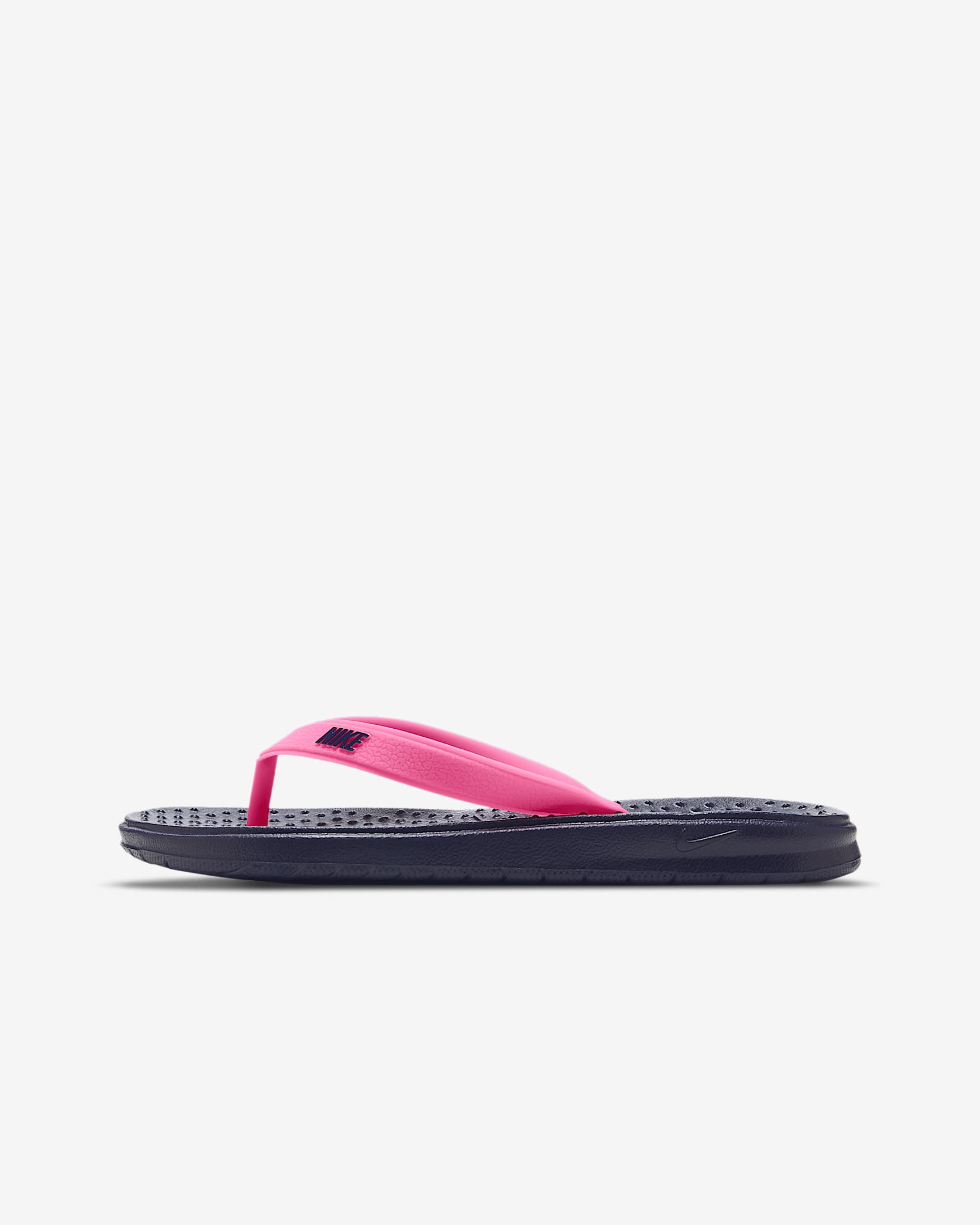 Nike Solay Thong (GS/PS) 幼童/大童拖鞋 - 黑蓝/西瓜红/黑蓝