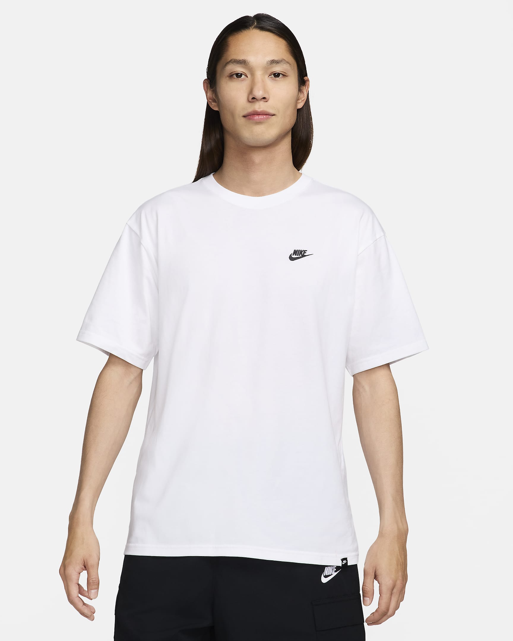 Nike Sportswear Club 男子T恤 - 白色