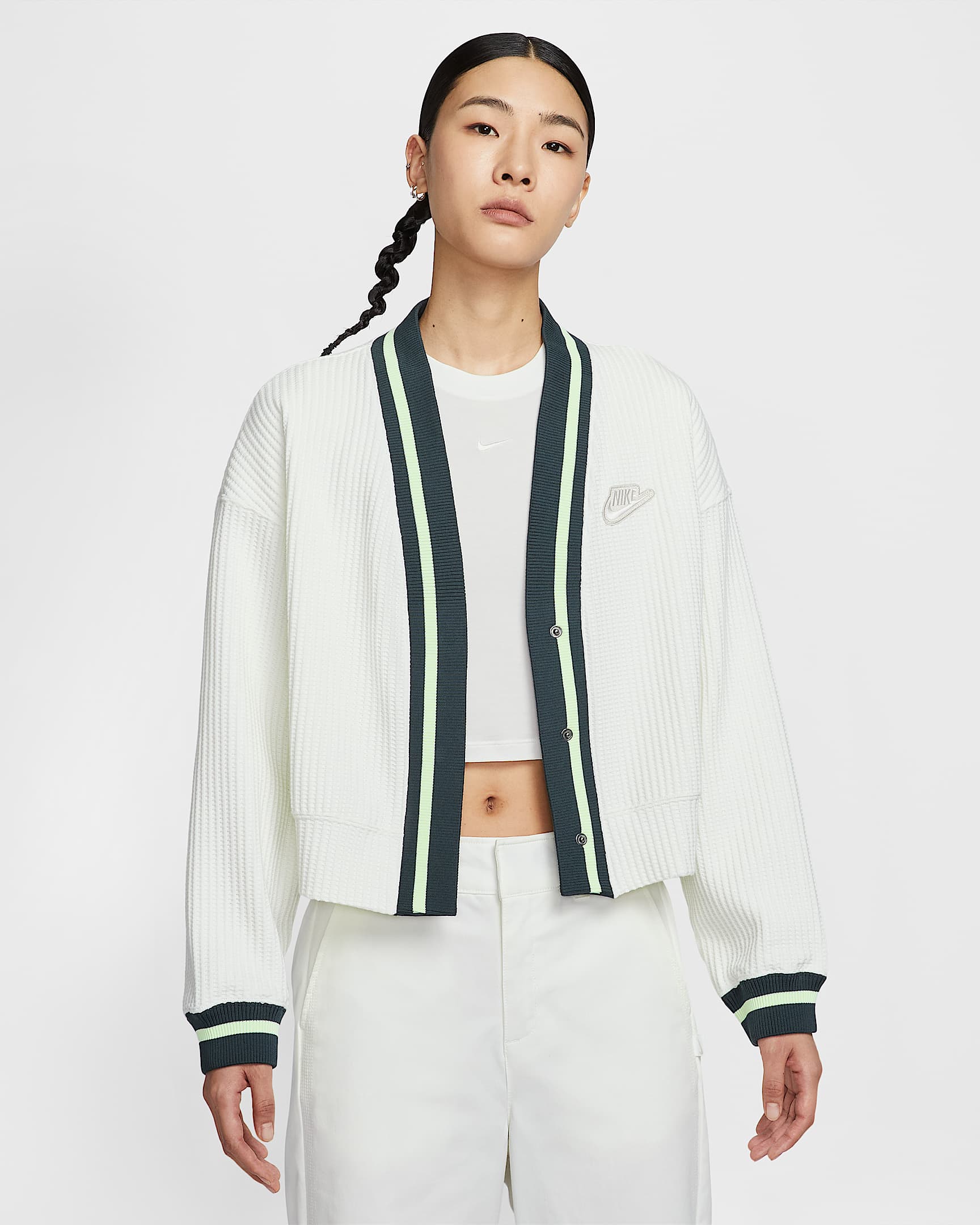 Nike Sportswear 女子开衫 - 帆白