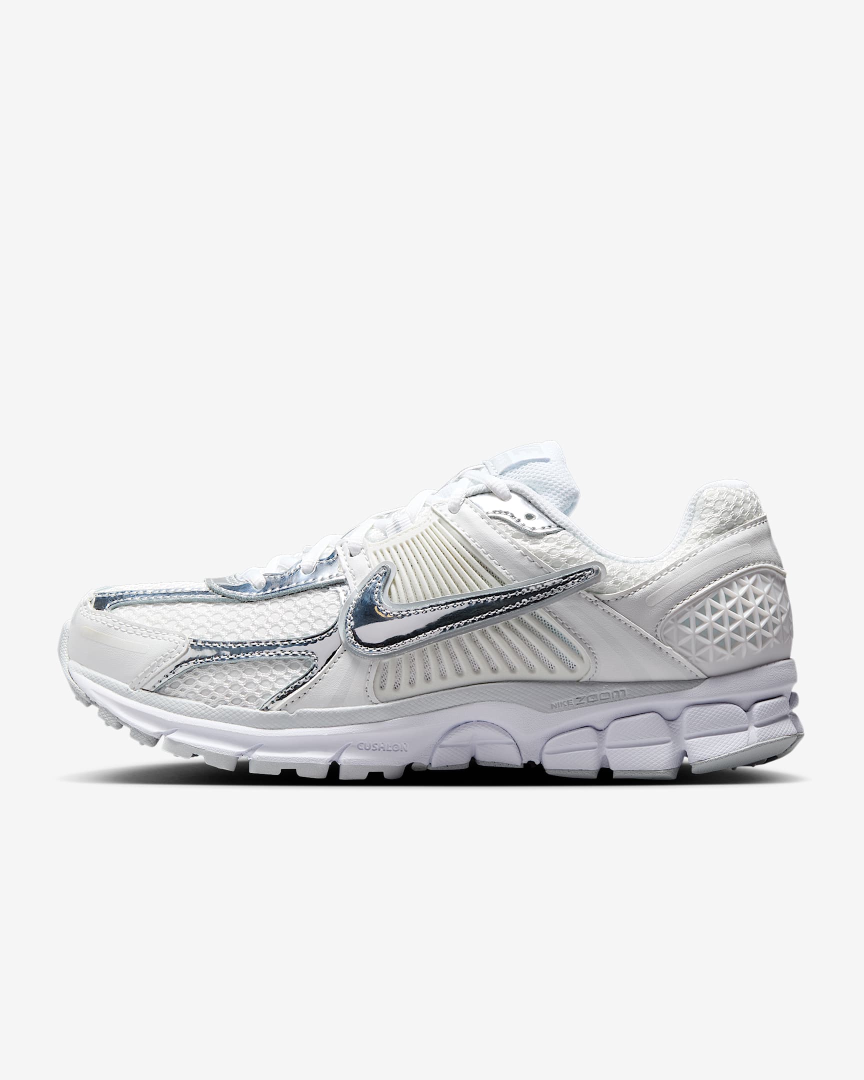 Nike Zoom Vomero 5 耐克迈柔女子运动鞋 - 白色/山峰白/白金色/金属银
