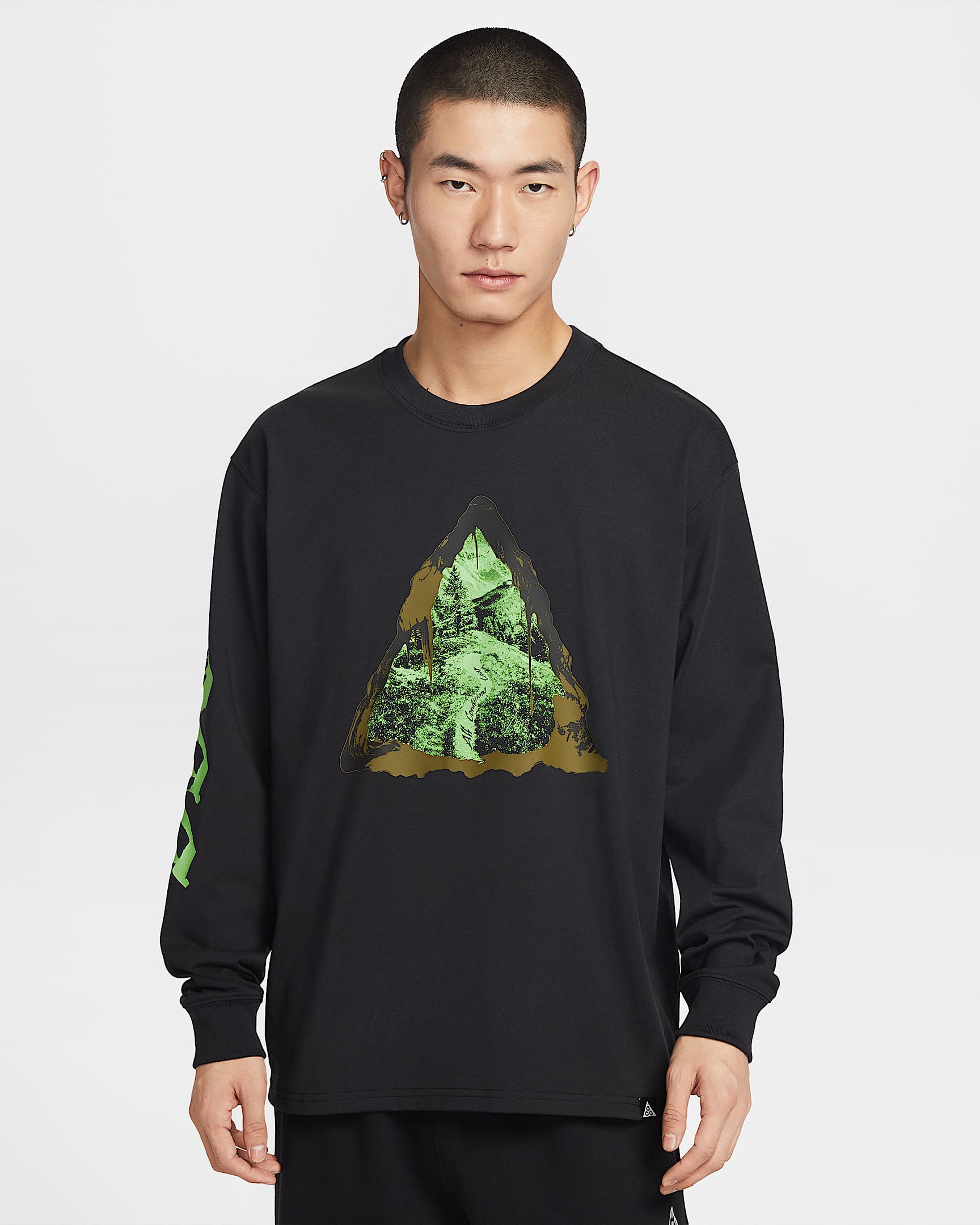 Nike ACG Dri-FIT 男子速干长袖T恤 - 黑