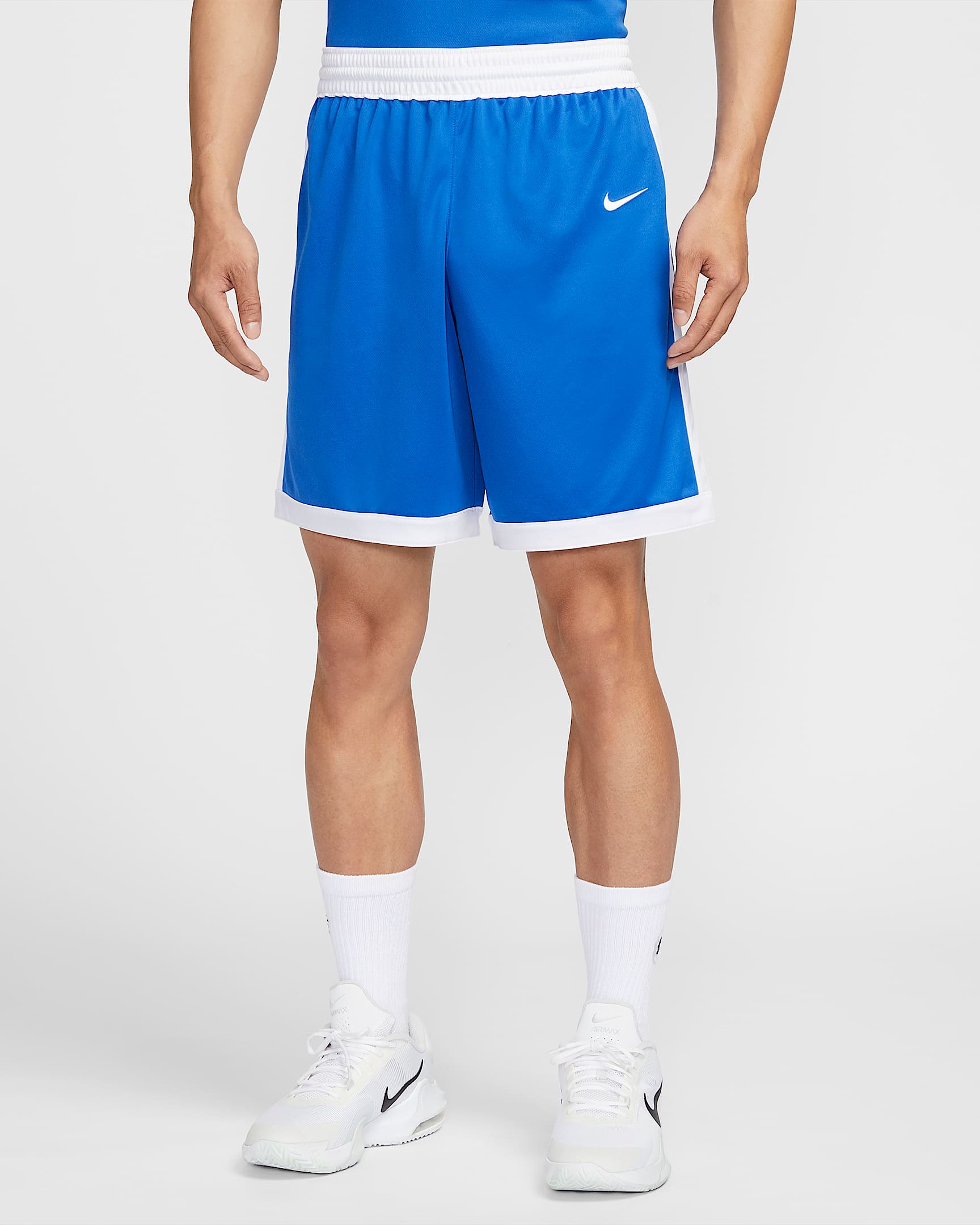 Nike Dri-FIT Stock Crossover 男子速干短裤 - 宝蓝