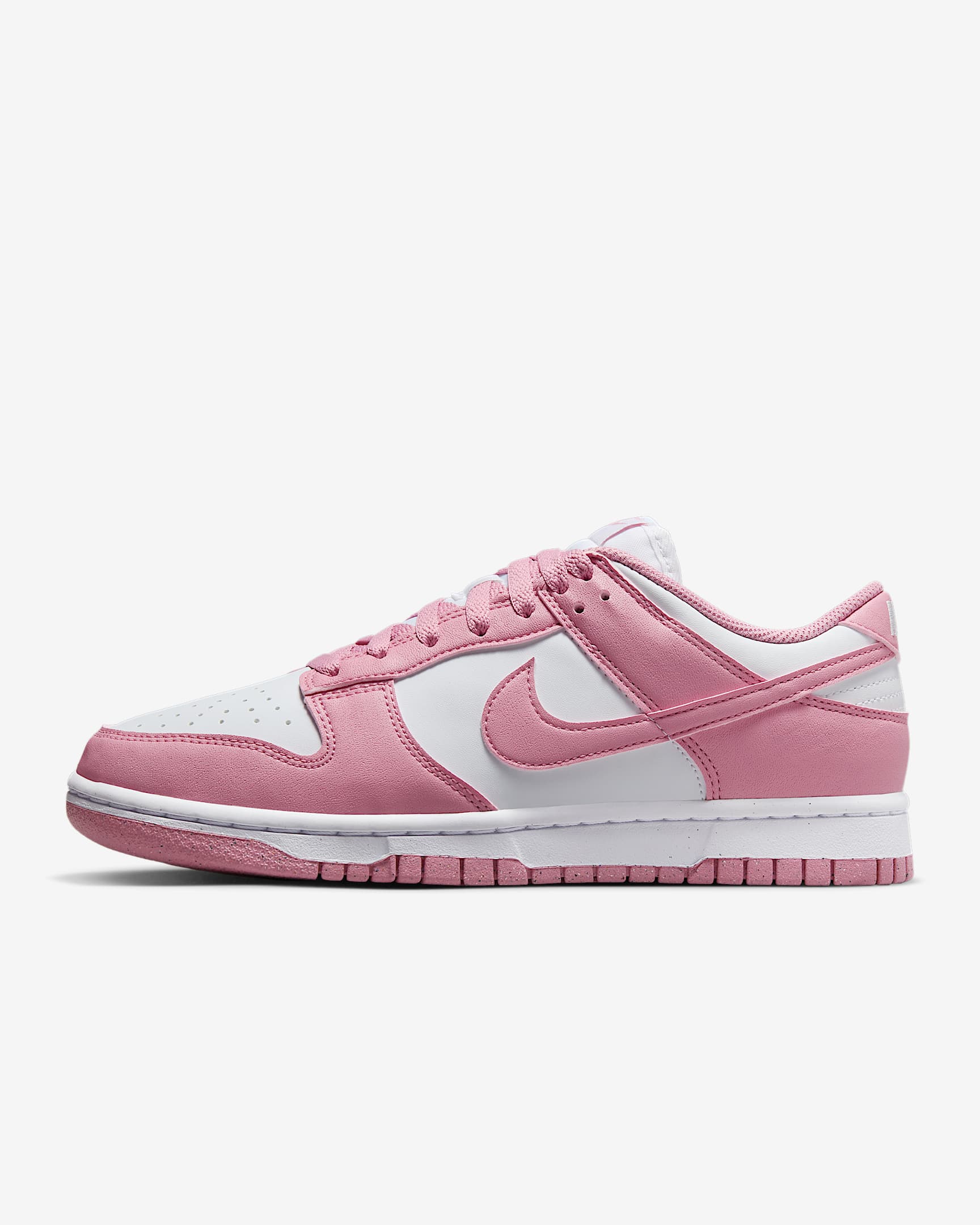 Nike Dunk Low Next Nature 女子运动鞋板鞋 - 白色/元素粉