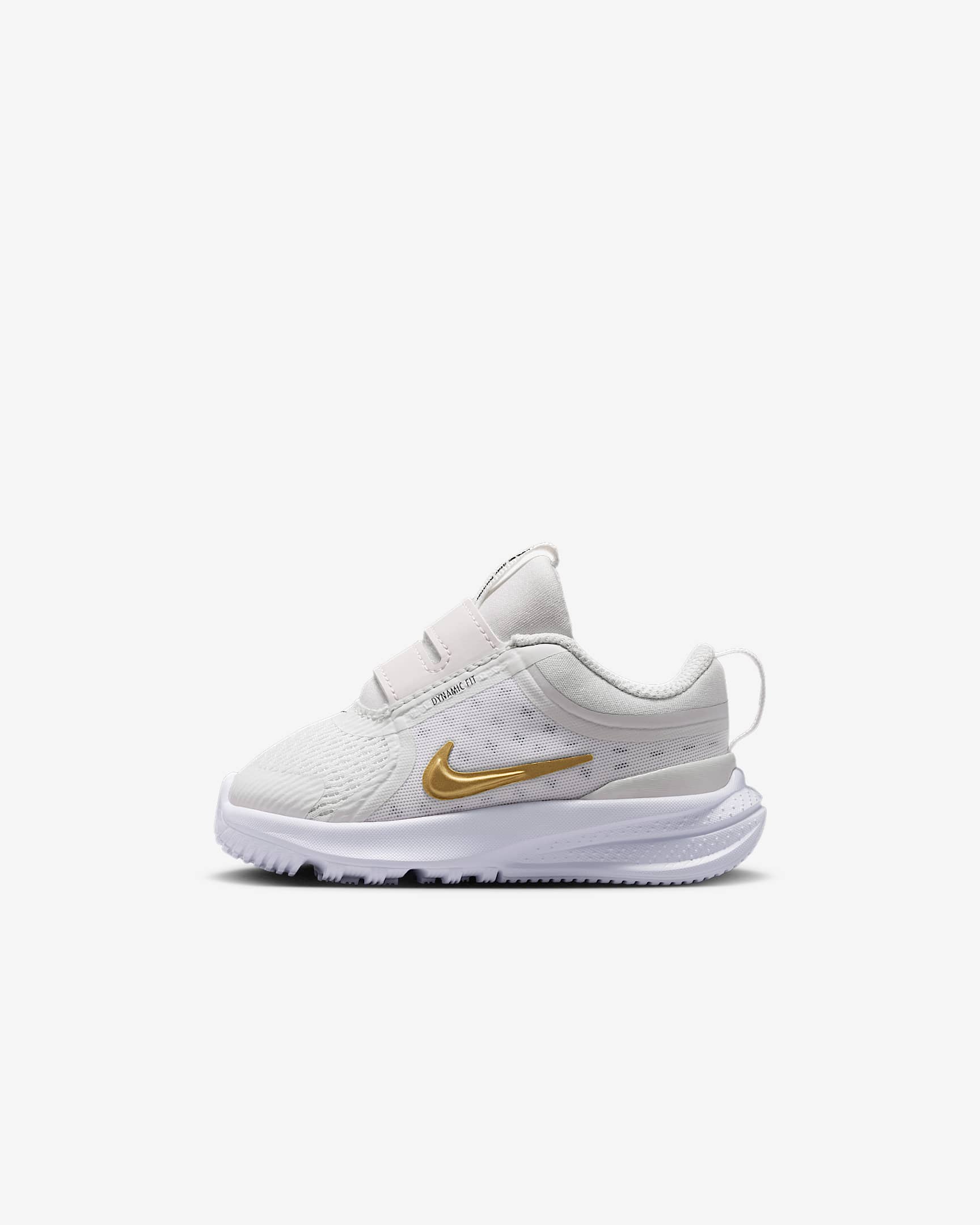 Nike Star Runner 5 耐克摘星号婴童运动鞋 - 浅银灰/黑/金属色