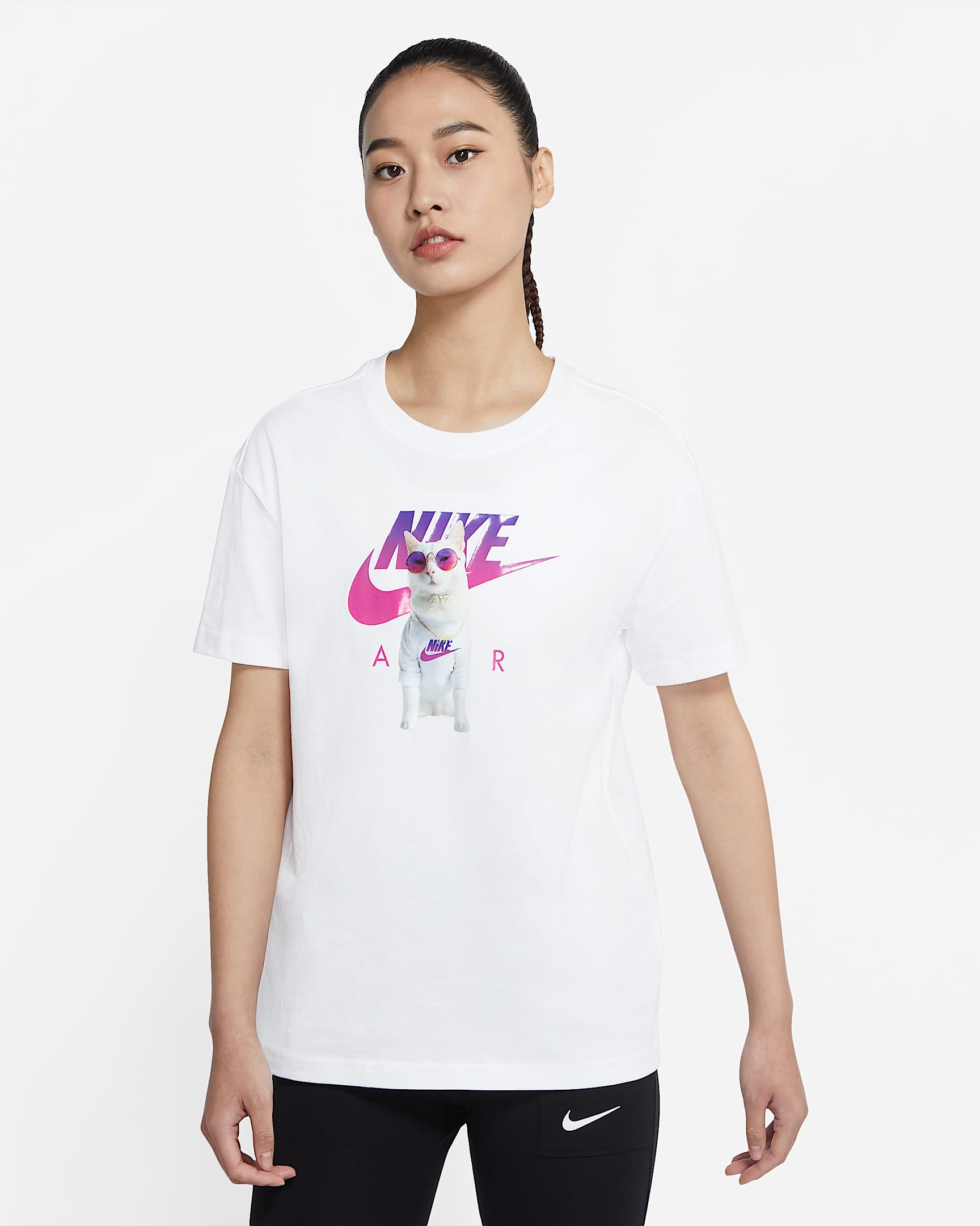 Nike Sportswear 女子T恤 - 白色