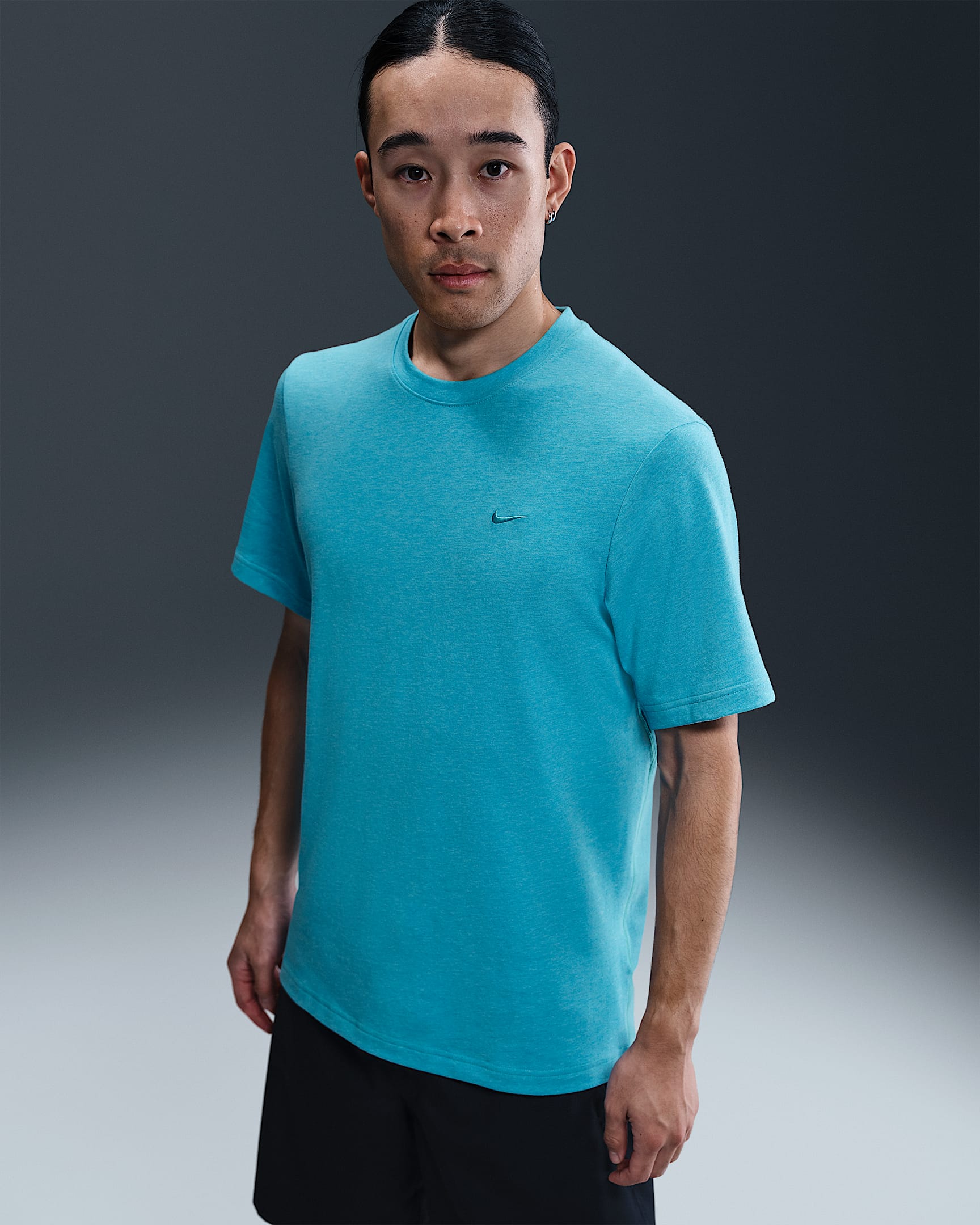 Nike Dri-FIT Primary 男子透气速干训练T恤 - 仙人掌绿/调色/仙人掌绿
