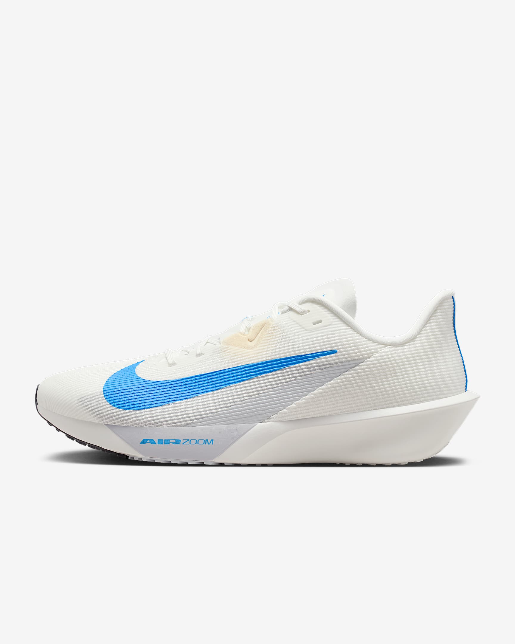 Nike Zoom Rival Fly 4 男子公路竞速跑步鞋 - 山峰白/黑曜石色/白金色/英雄蓝