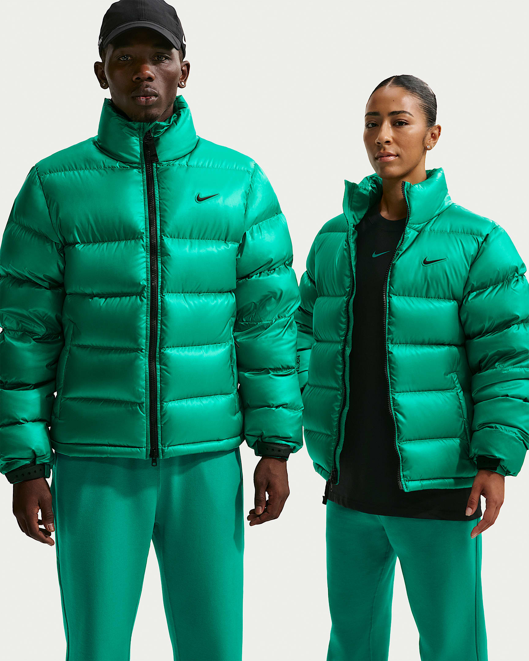 NOCTA Sunset 男子羽绒夹克 - 海神绿/黑