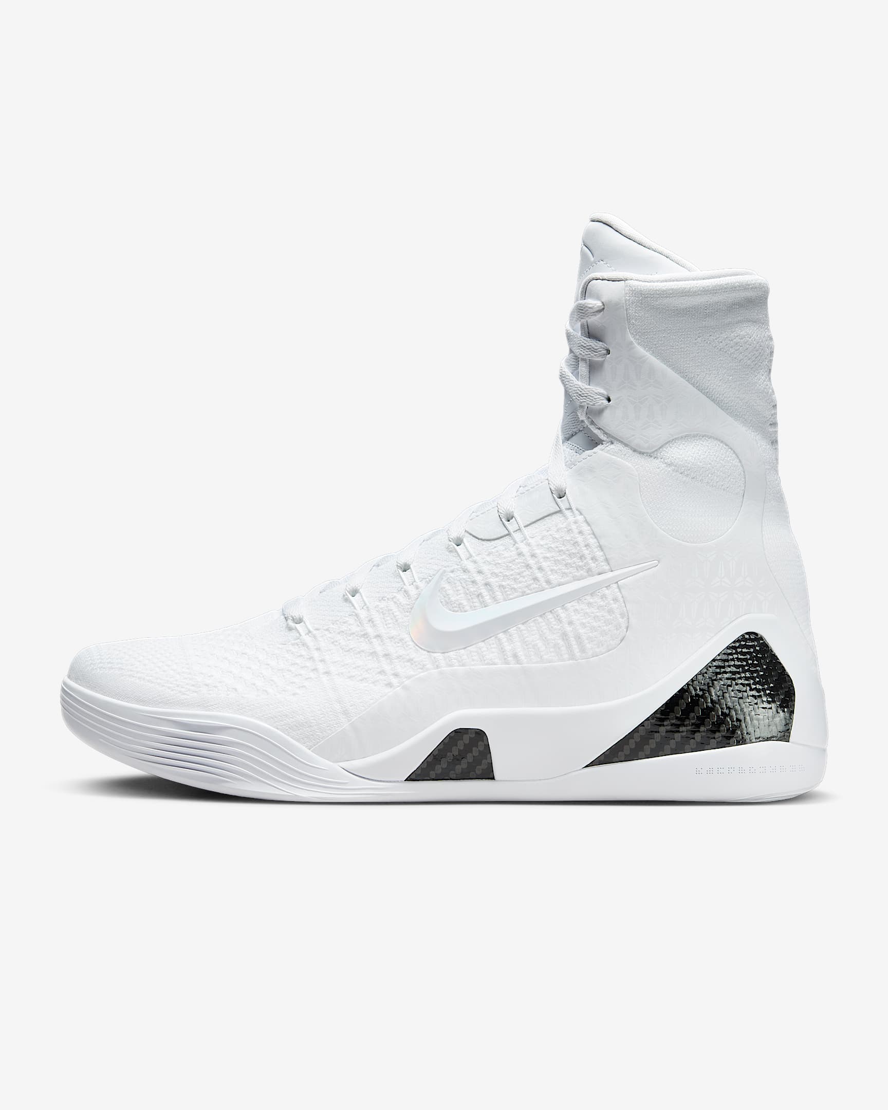Kobe IX Elite High Protro 科比男/女实战篮球鞋 - 白色/白色/白色
