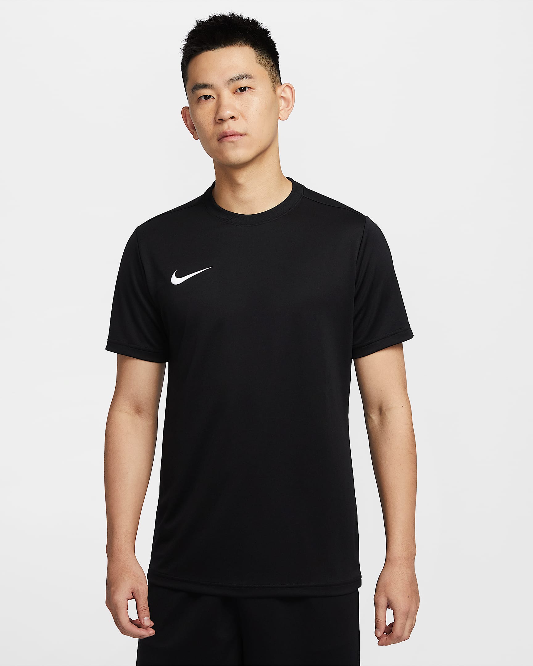 Nike Dri-FIT Park VII 男子速干短袖球衣 - 黑