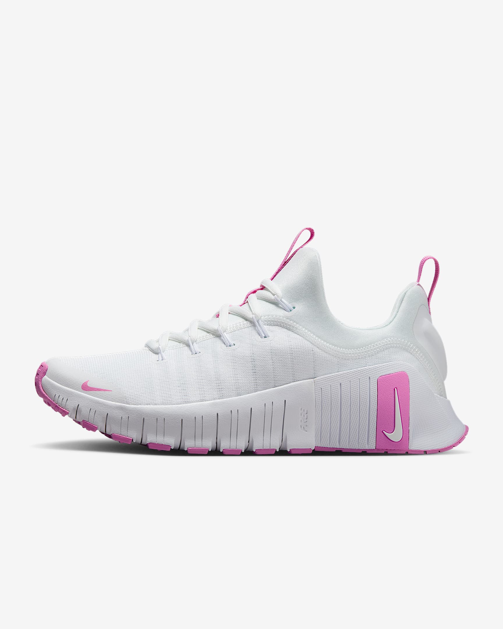 Nike Free Metcon 6 女子训练鞋 - 白色/俏皮粉