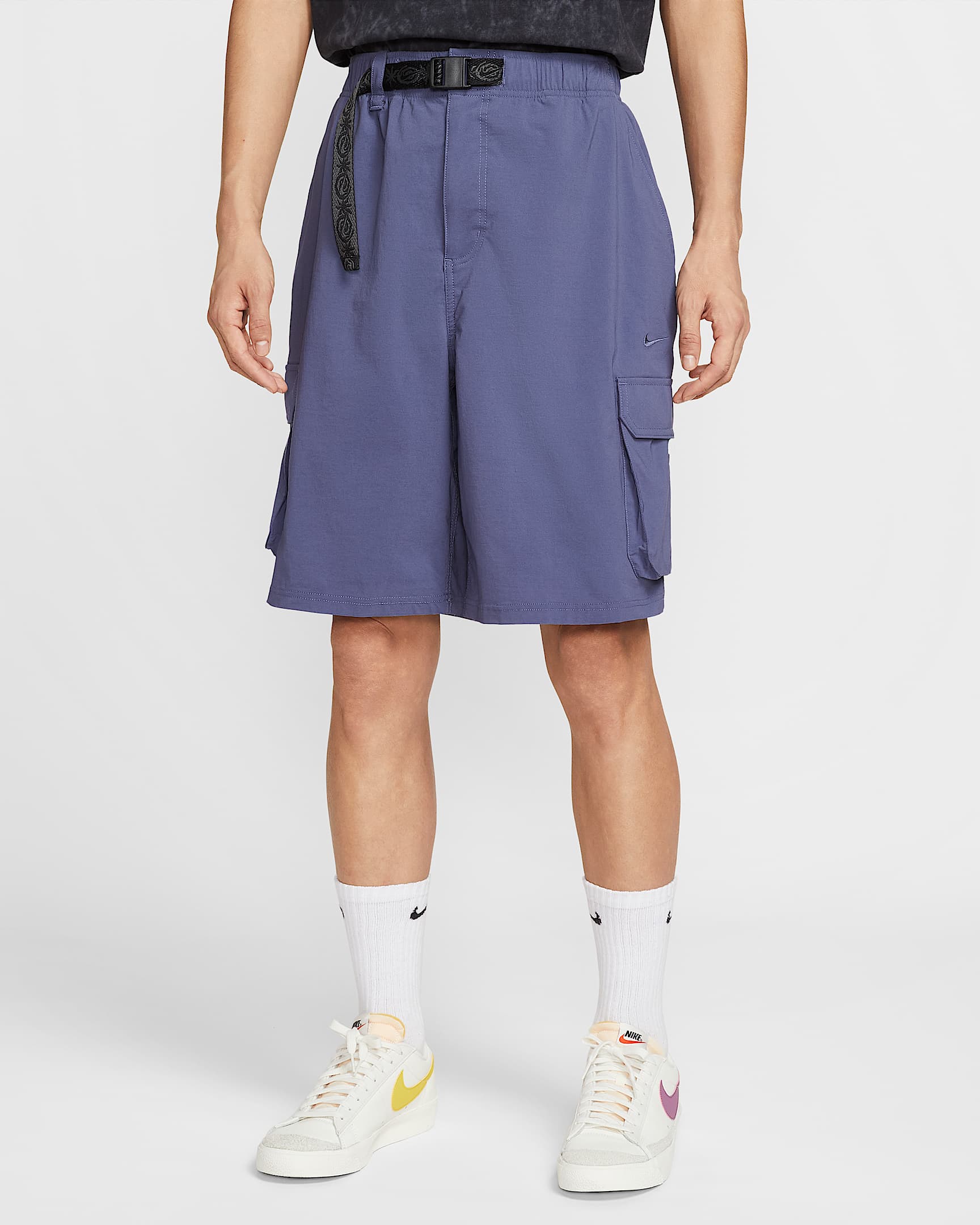 Nike Dri-FIT 男子速干工装短裤 - 沙紫