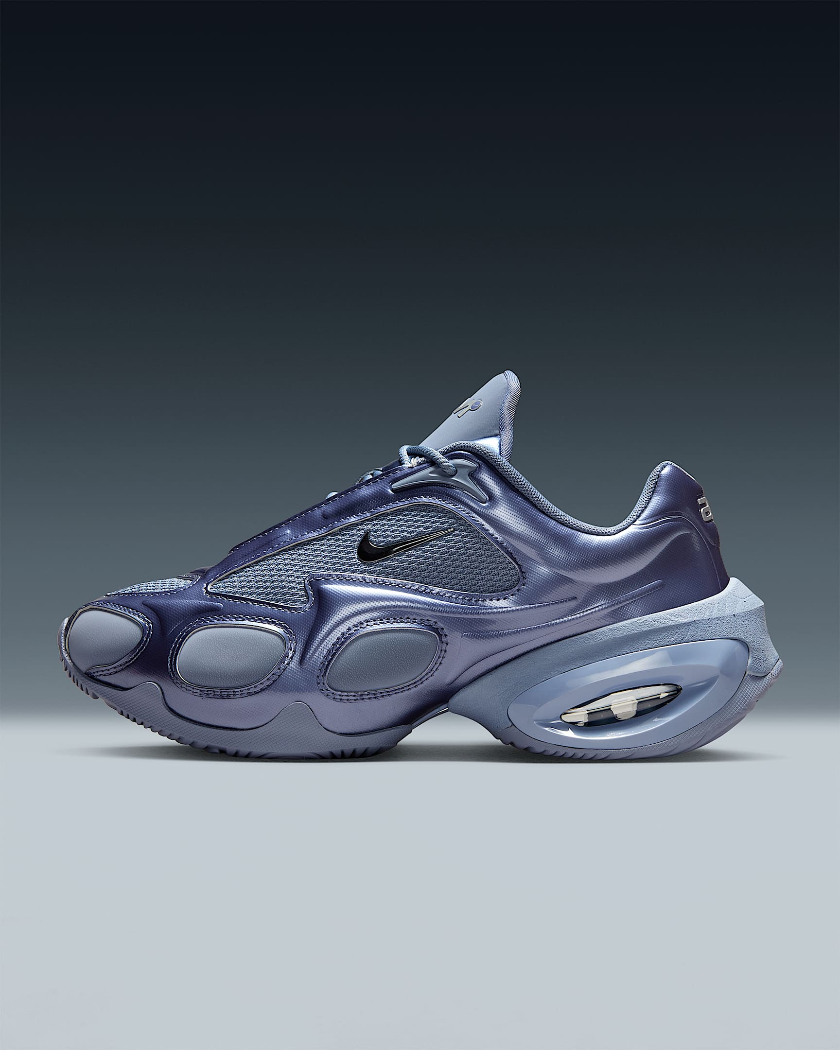 Nike Air Max Muse女子运动鞋 - 灰石板蓝/世界靛青/金属银
