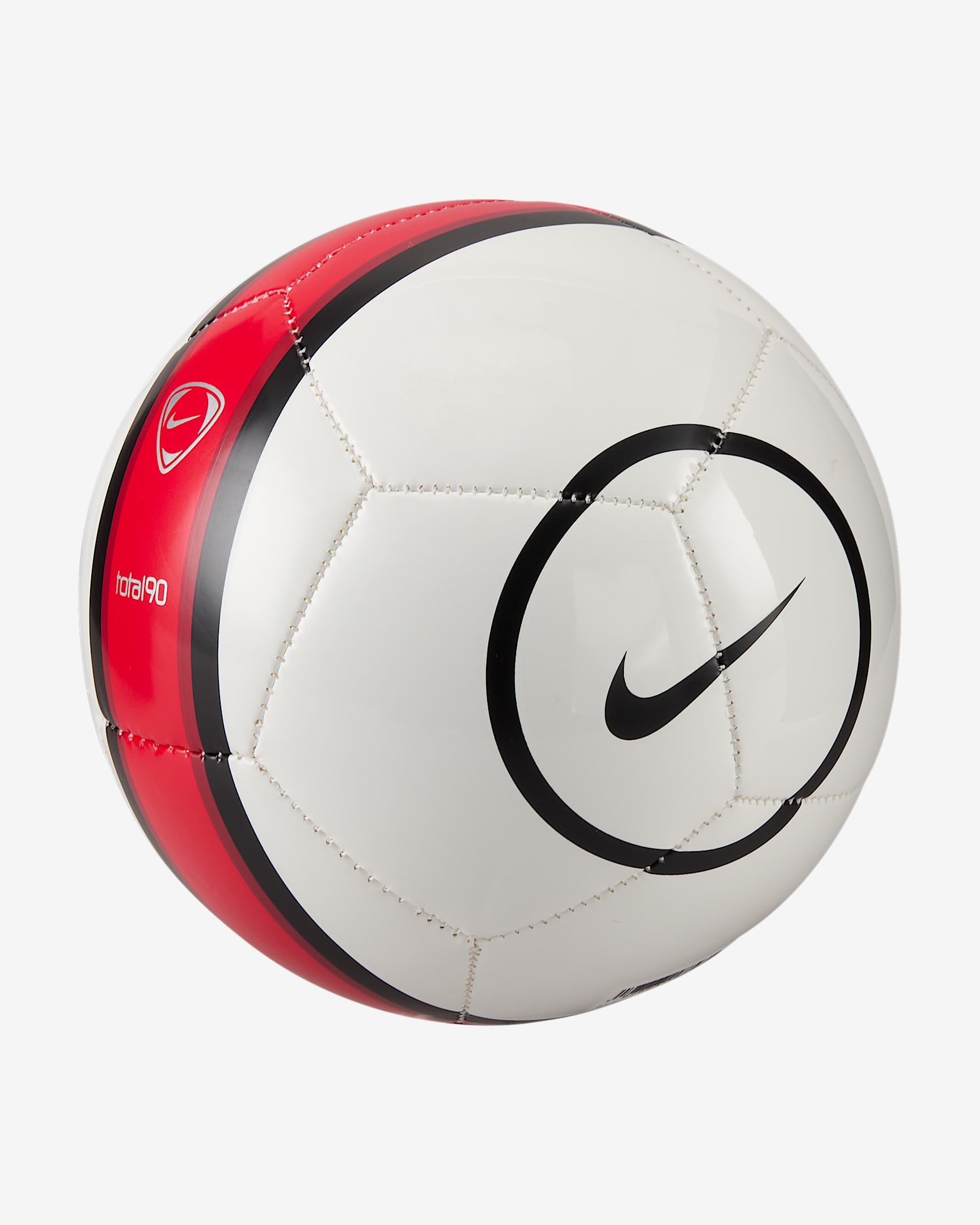Nike Skills Total 90 足球 - 白色/黑/红色/黑
