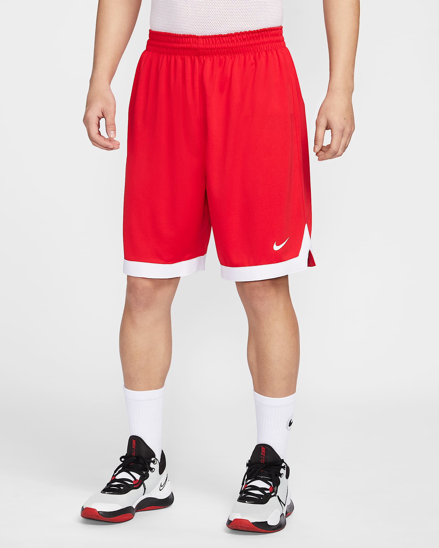 Nike Dri-FIT 男子速干训练短裤 - 大学红