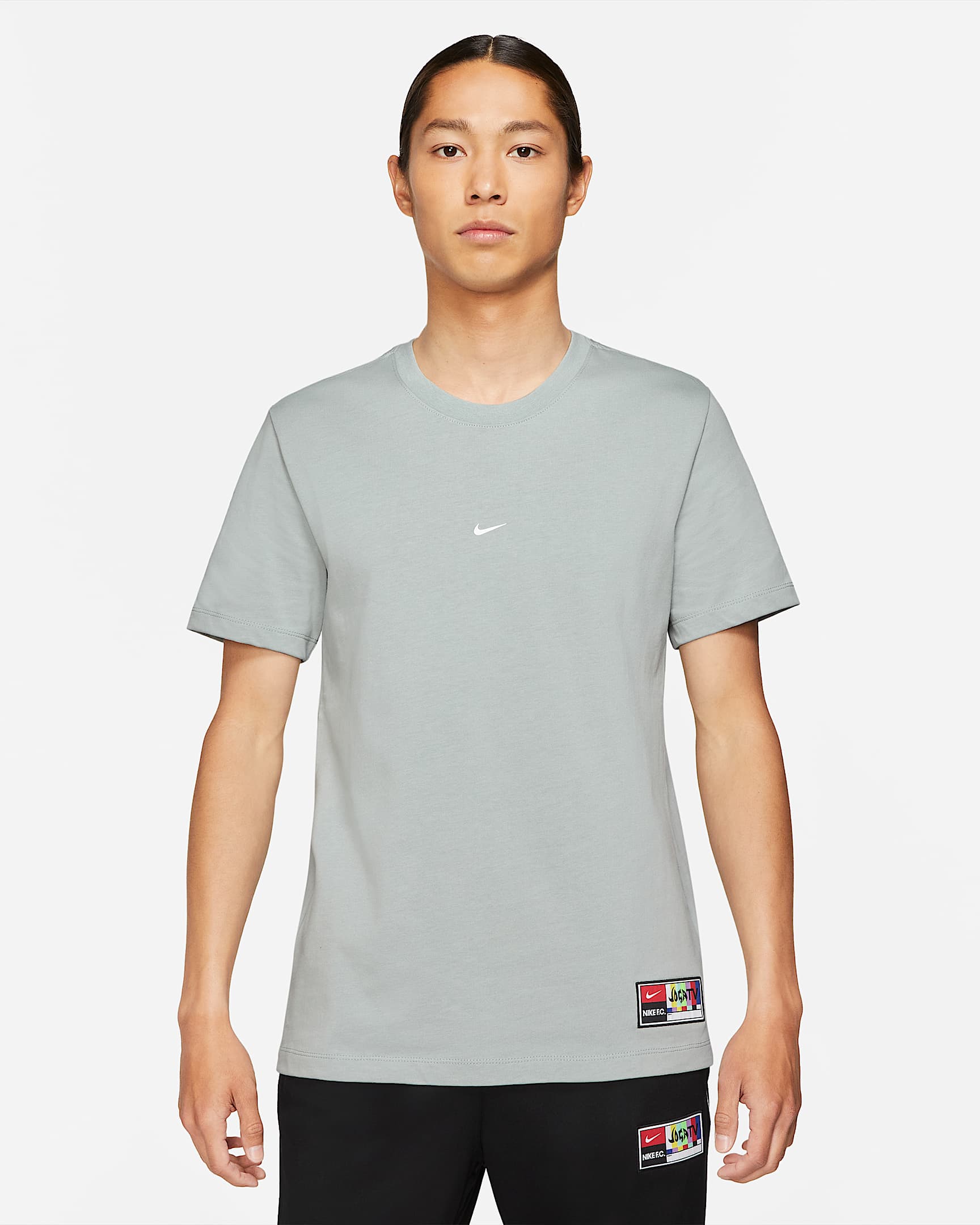 Nike F.C. 男子足球T恤 - 浮石灰