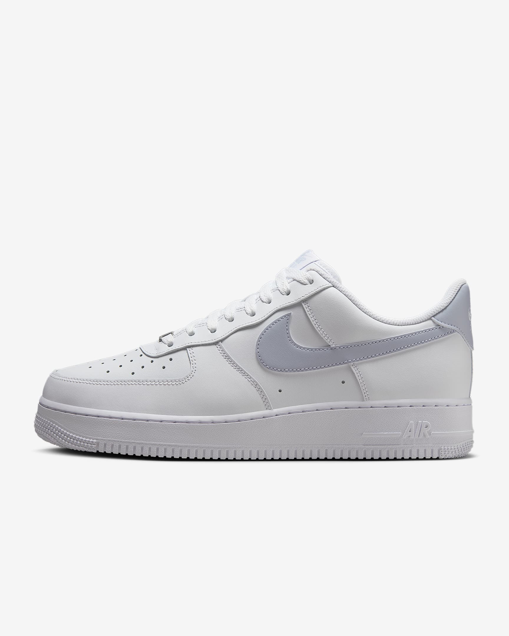 Nike Air Force 1 '07 男子空军一号运动鞋板鞋 - 白色/幻影
