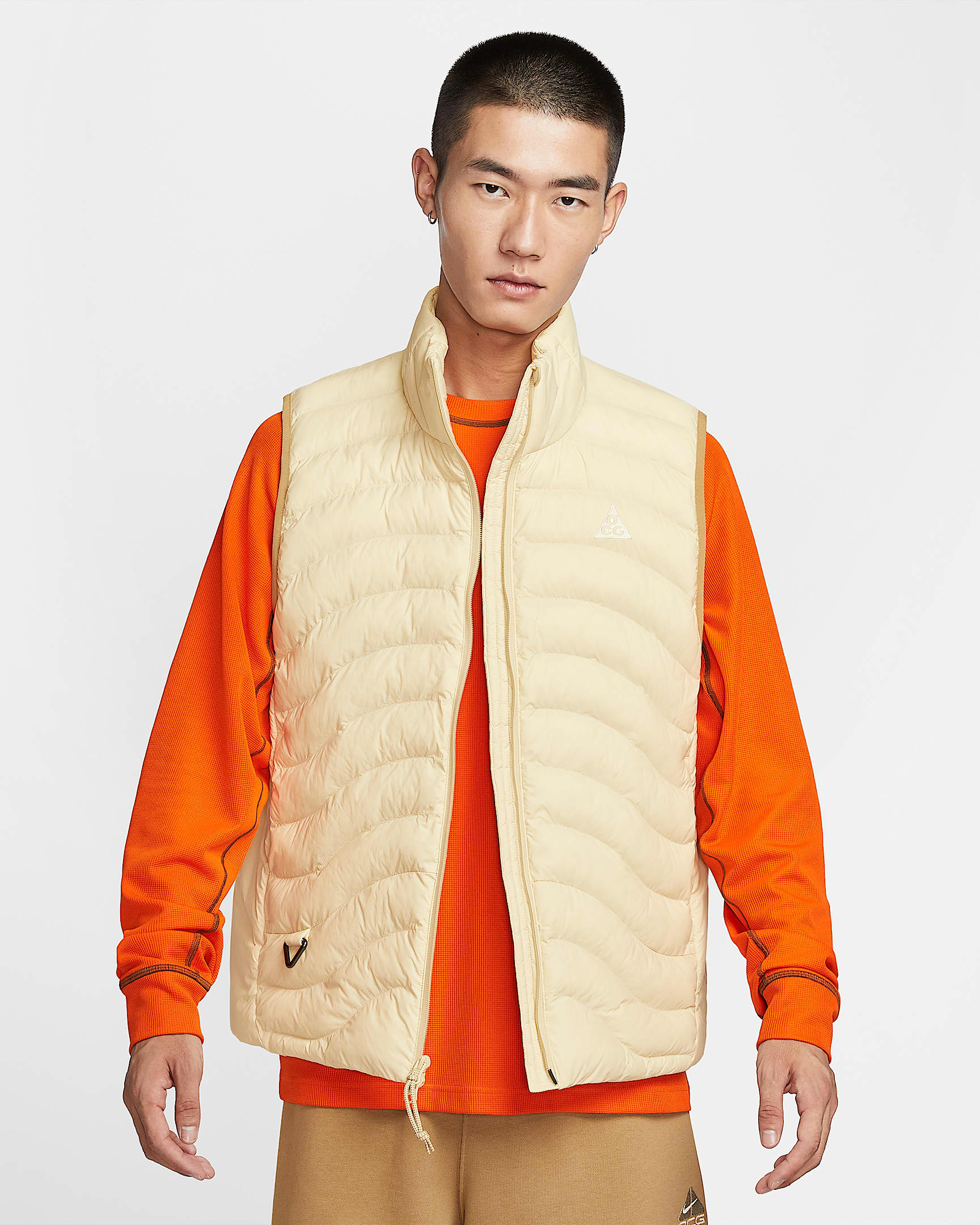 Nike ACG "Lava Flow" Therma-FIT ADV 男子马甲 - 浅卡其/浅卡其/浅卡其/山峰白