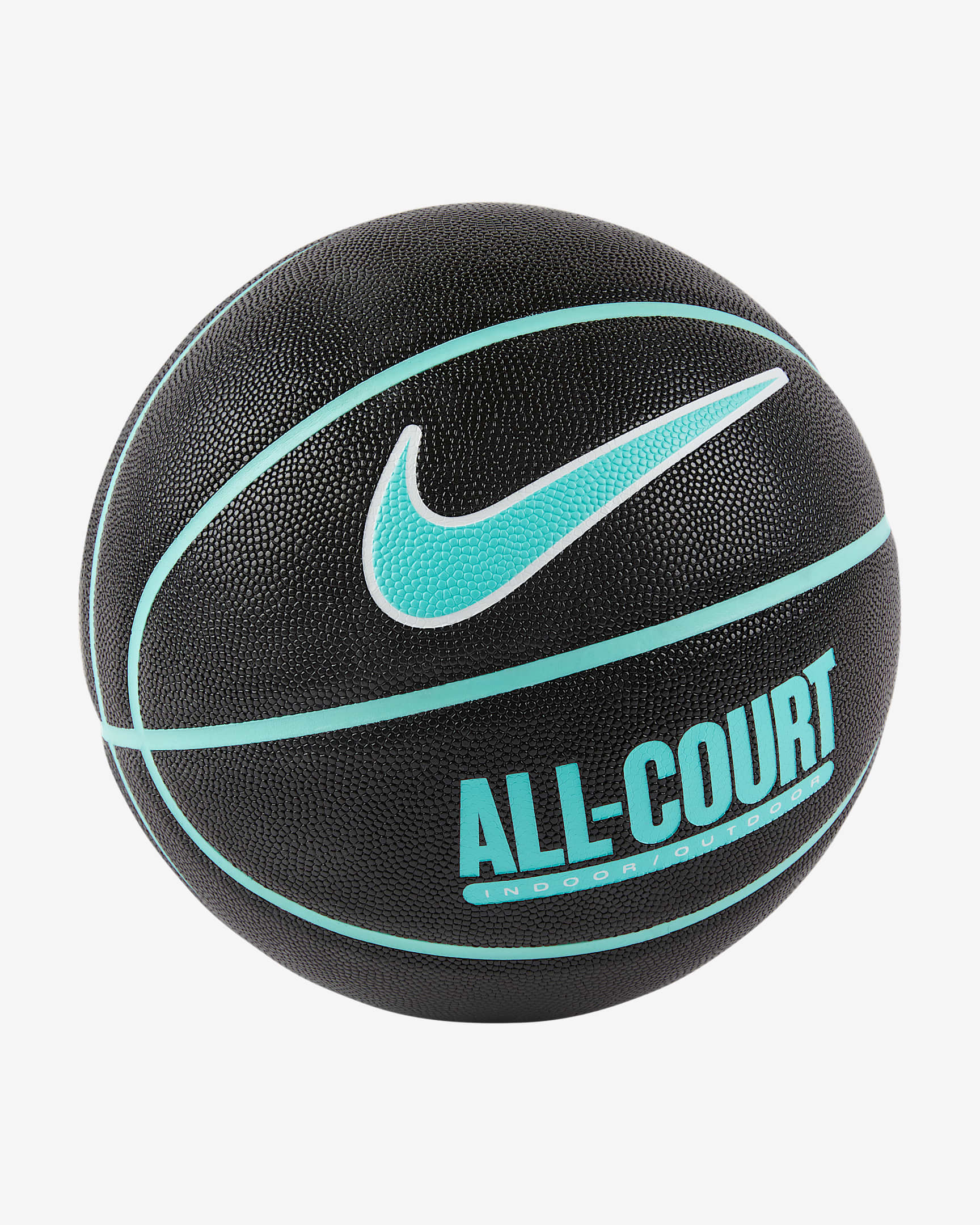 Nike Everyday All-Court 8P 篮球 - 黑/漂白宝石绿/白色/漂白宝石绿