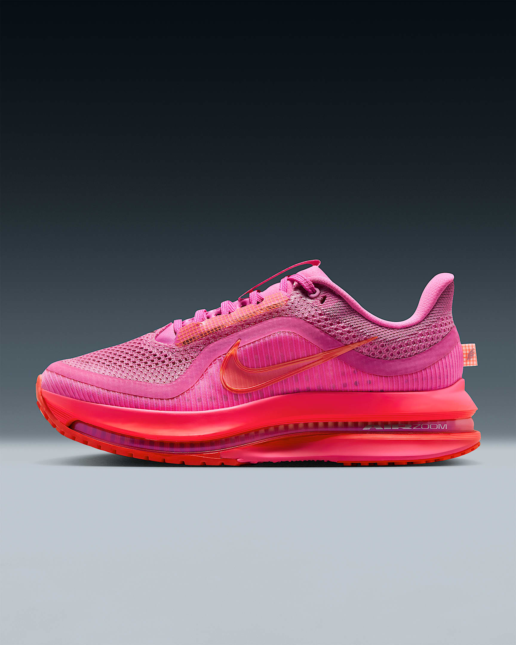 Nike Pegasus Premium 耐克顶级飞马女子公路跑步鞋 - 俏皮粉/透明粉/金属银/亮深红
