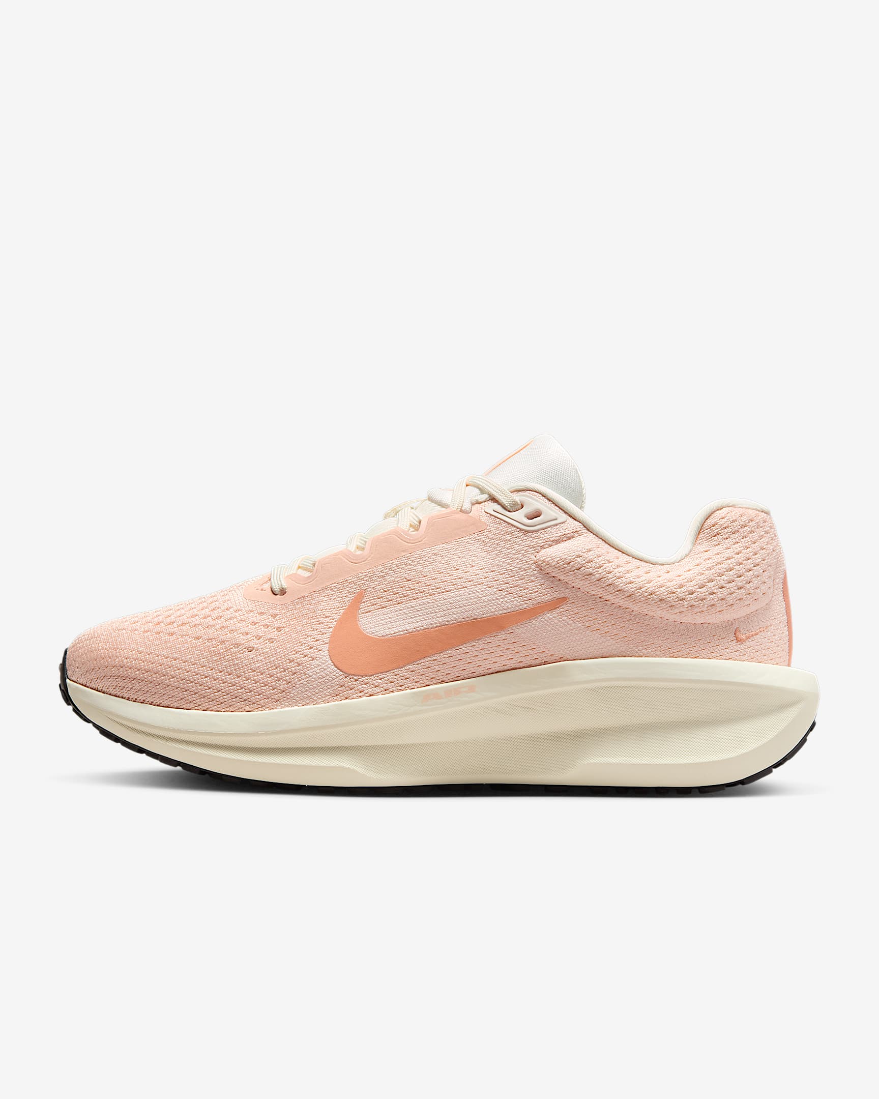 Nike Winflo 11 女子公路跑步鞋 - 水洗珊瑚红/珍珠灰/帆白/杏黄粉
