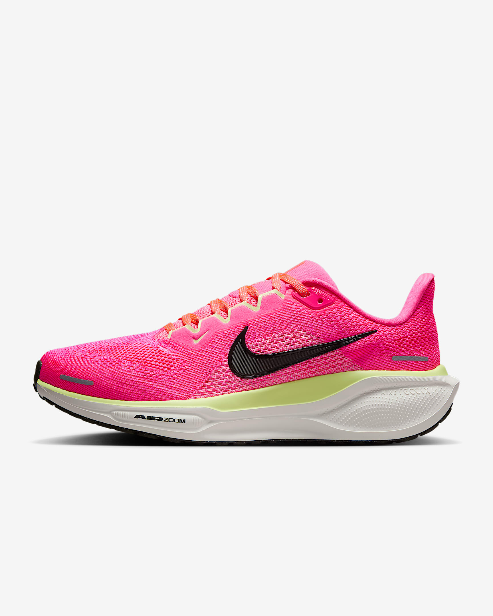 Nike Pegasus 41 耐克飞马女子公路跑步鞋 - 透明粉/冰番石榴色/亮深红/红杉绿