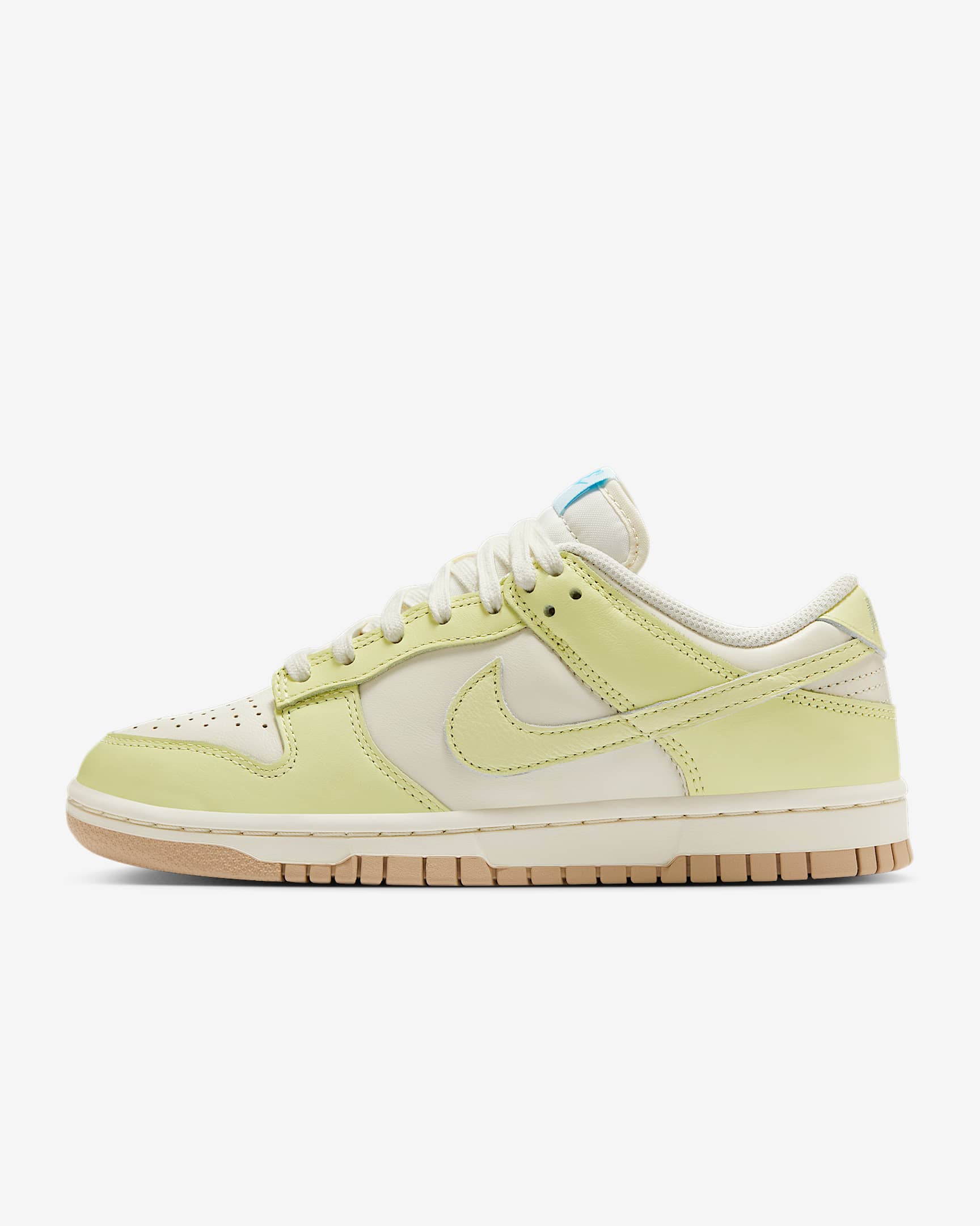 Nike Dunk Low 女子运动鞋板鞋 - 椰奶色/麻黄/浅橄榄绿/活力绿黄