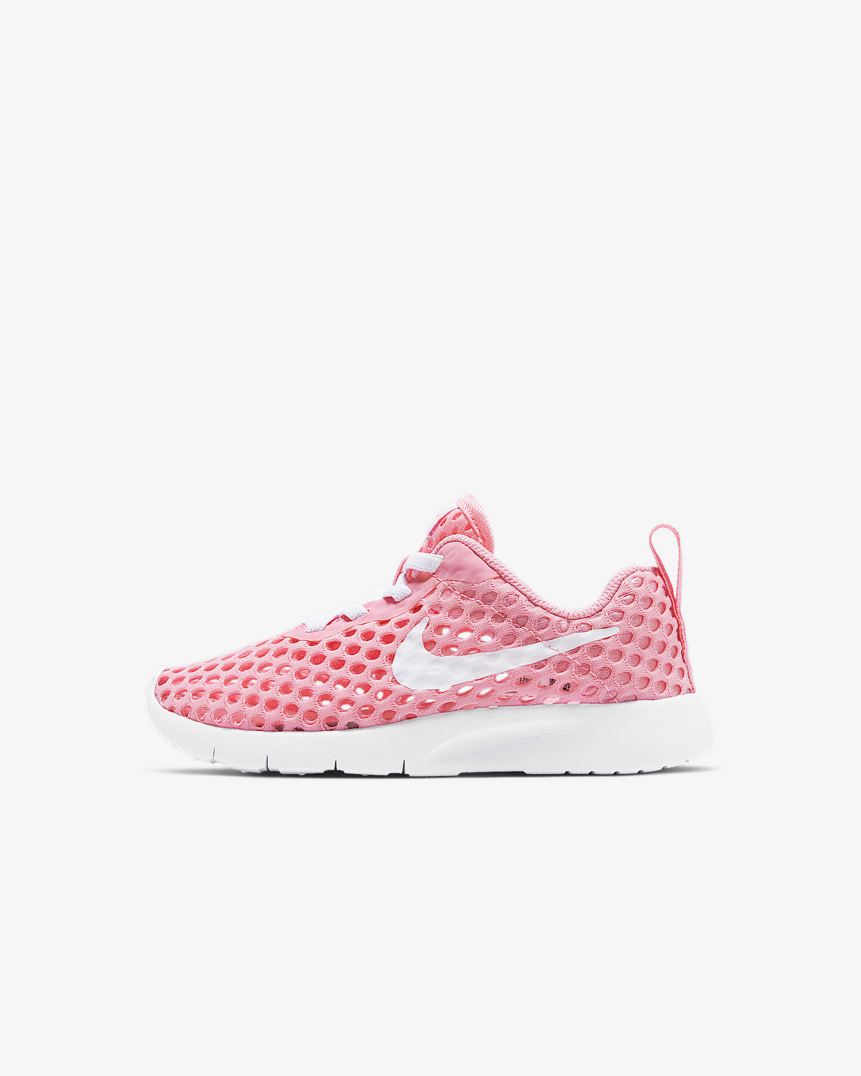 Nike Tanjun BR BPE 幼童大网眼透气运动童鞋 - 粉色/白色/白色