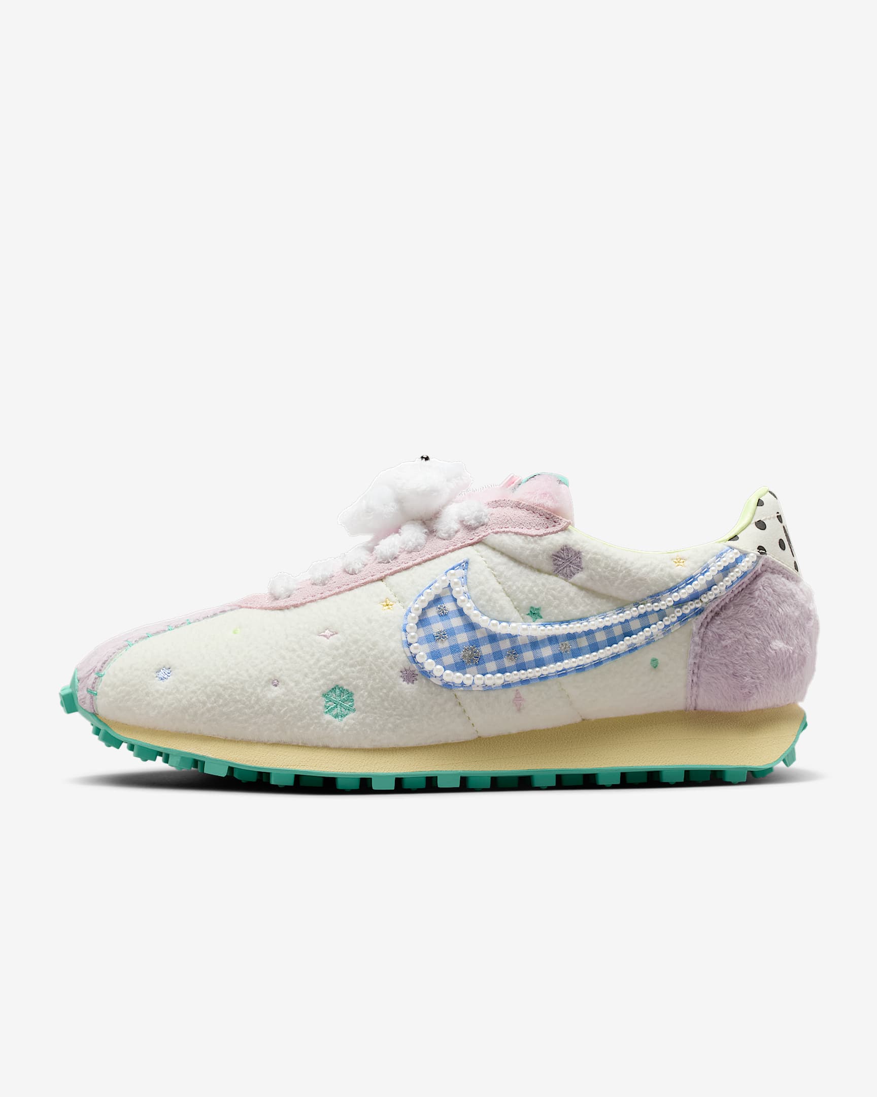 Nike LD-1000 女子运动鞋 - 帆白/石膏色/粉紫/多色