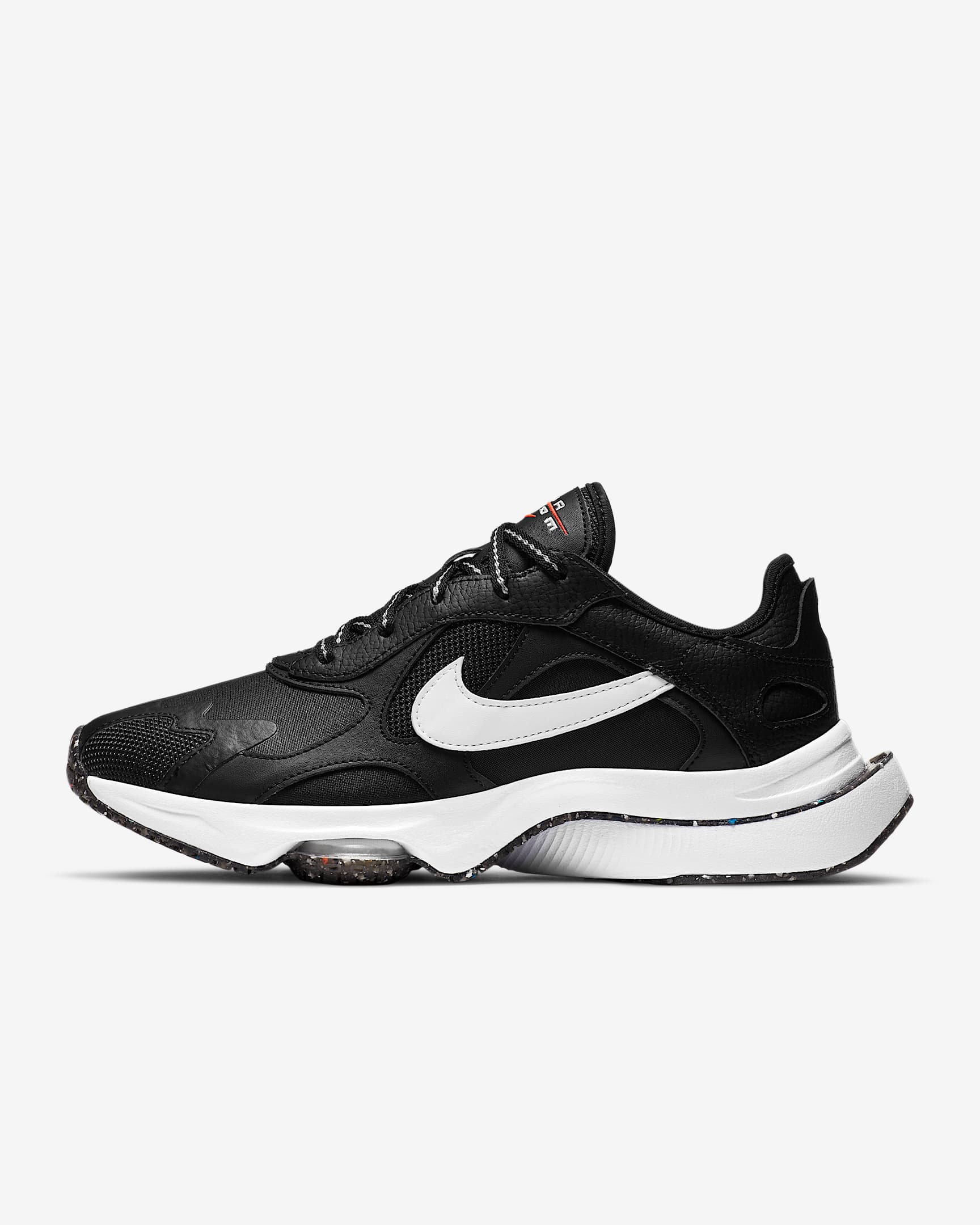 Nike Air Zoom Division WNTR 女子运动鞋 - 黑/闪电深红/白色