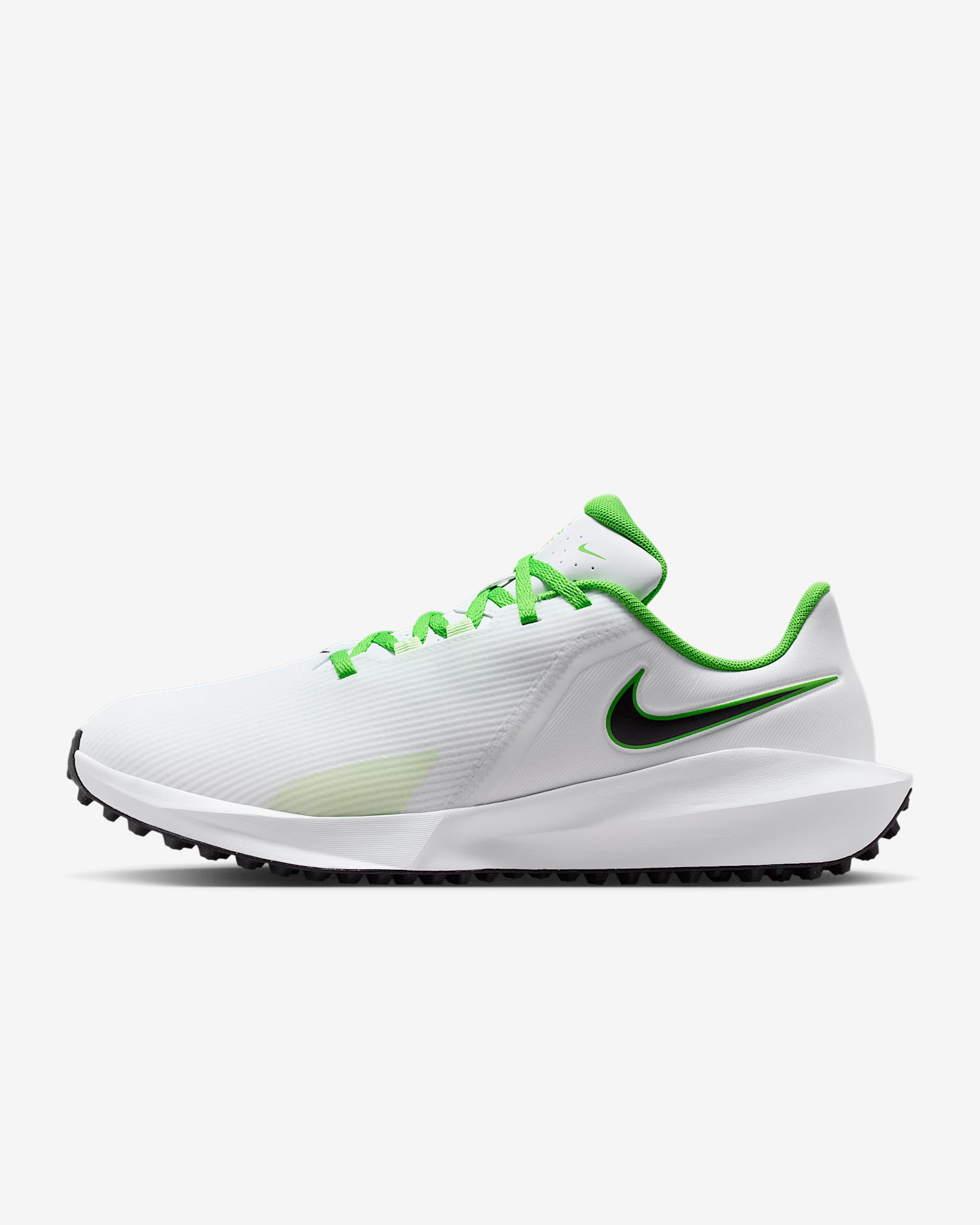 Nike Infinity G NN 男/女高尔夫球鞋（宽版） - 白色/白金色/黑