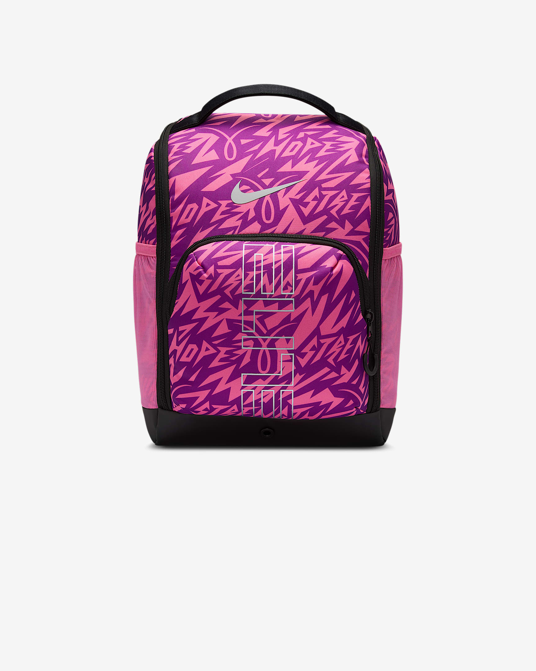 Nike Varsity Elite 篮球收纳鞋盒包 - 亚紫粉/浆果红/金属银