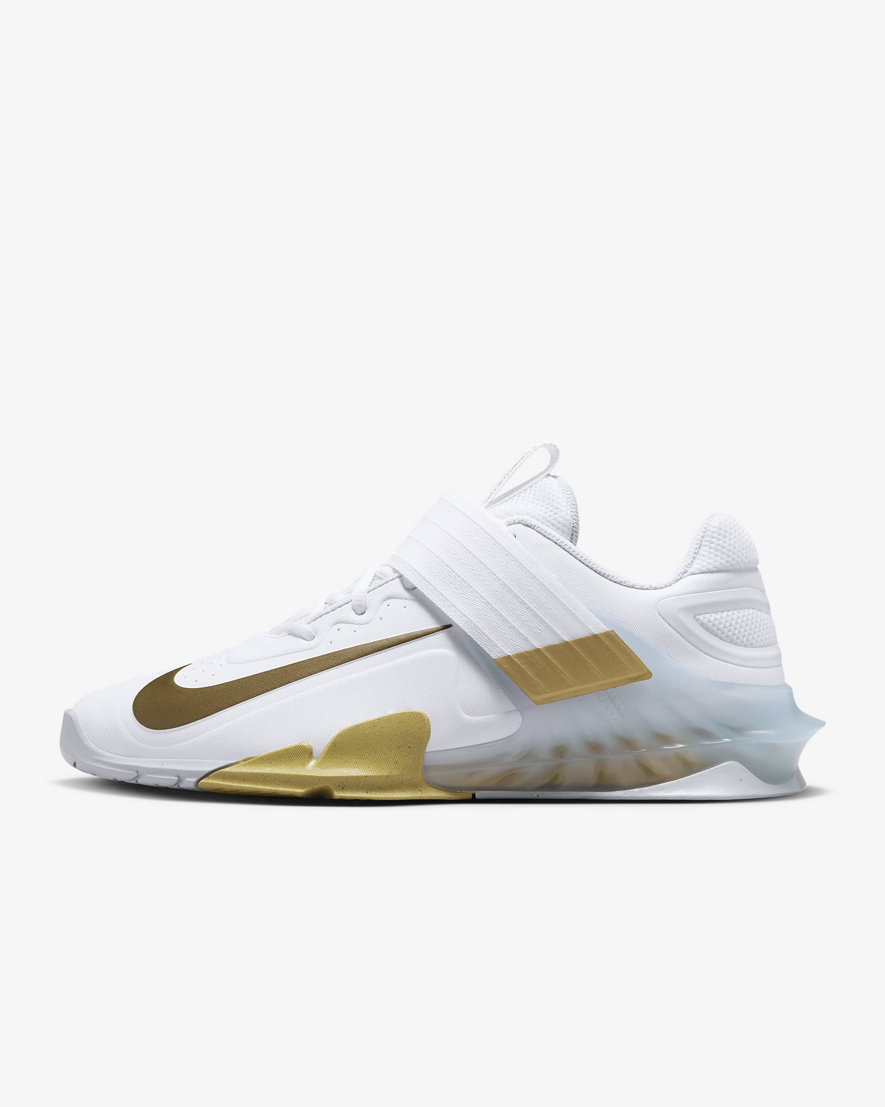 Nike Savaleos 举重运动鞋 - 白色/狼灰/金属色